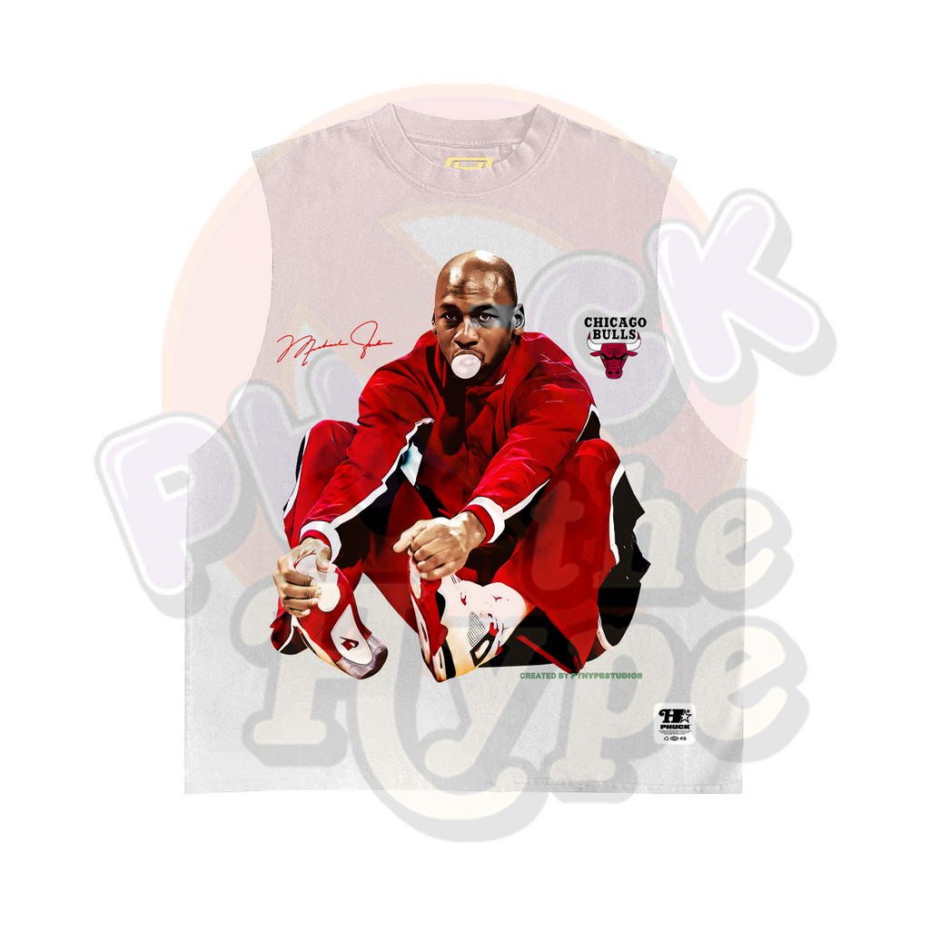 "Michael Jordan" [Warmup] - Sleeveless Tee