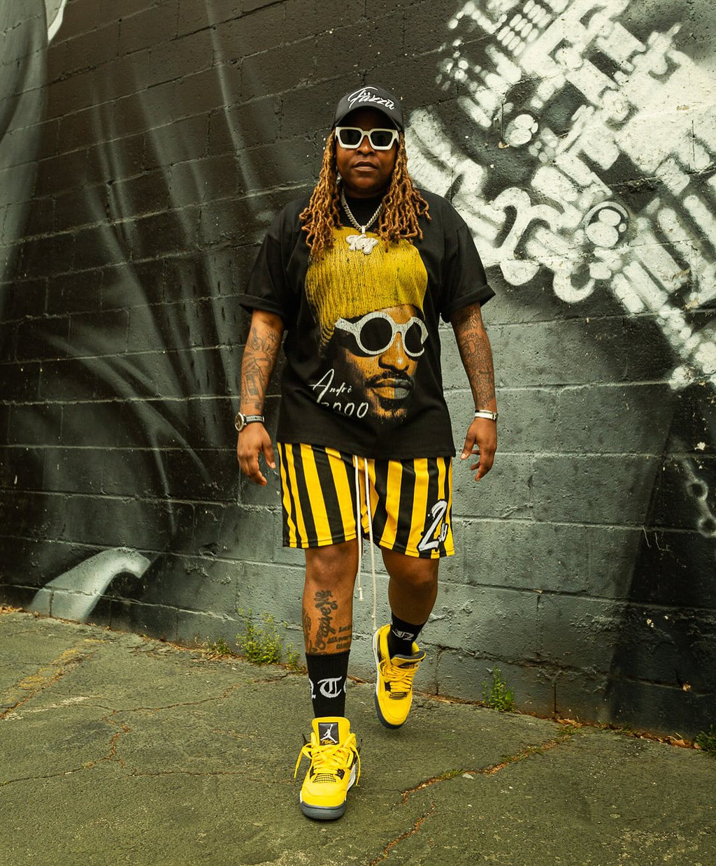 "Andre 3000" [BIG FACE] OVERSIZE - Tee