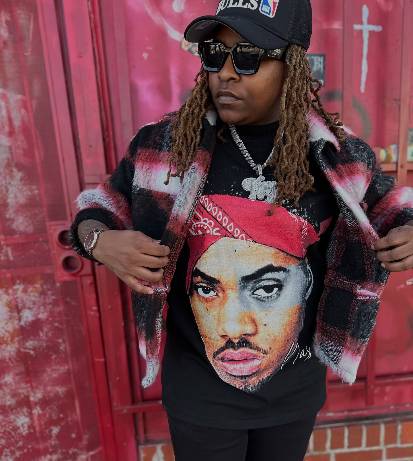 "Nas" [Big Face] OVERSIZE - Tee