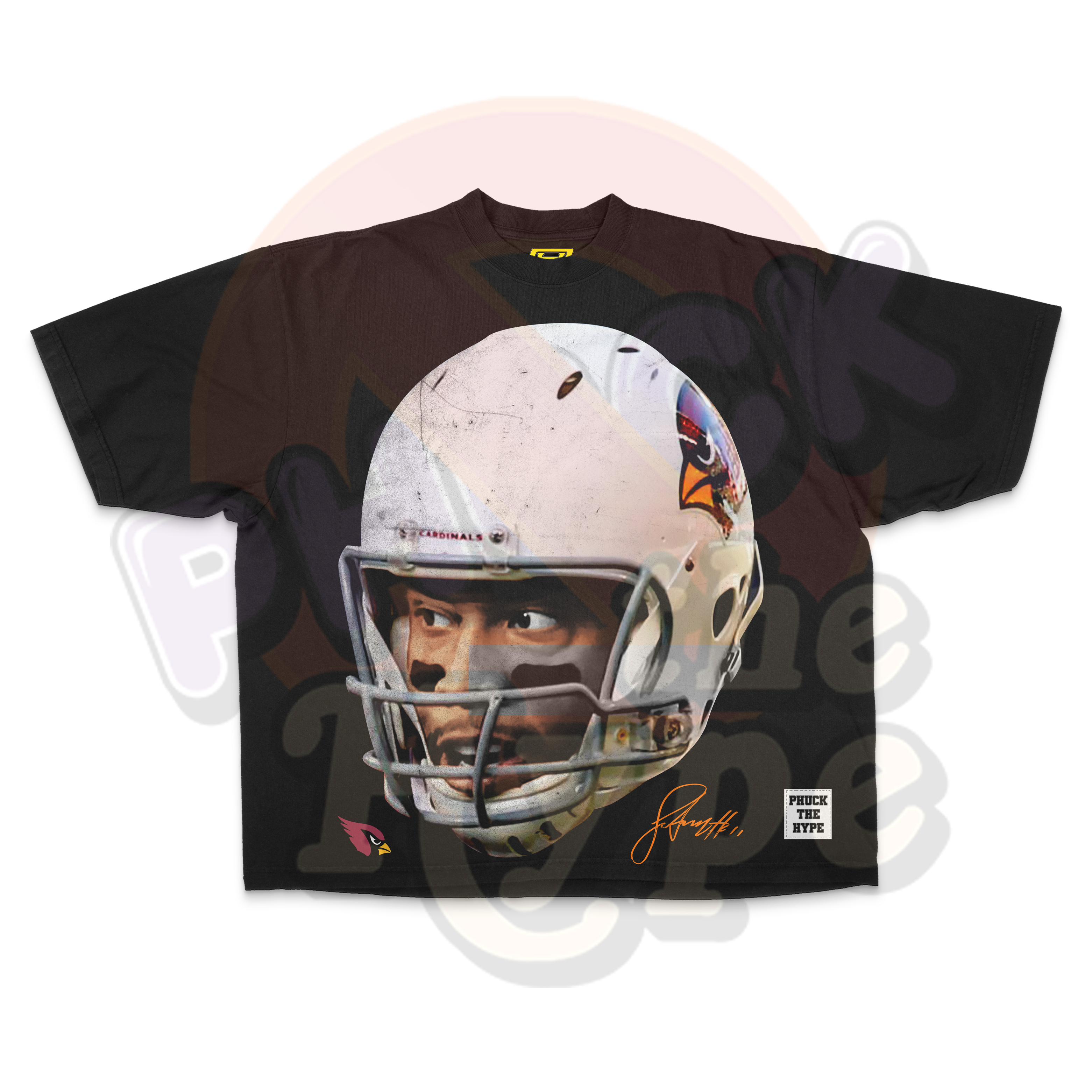 "Larry Fitzgerald" [Arizona Cardianls] OVERSIZE - Tee