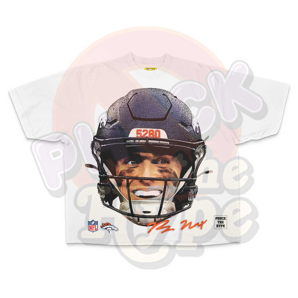 "Denver Broncos Bo Nix" [BIG FACE] - Tee
