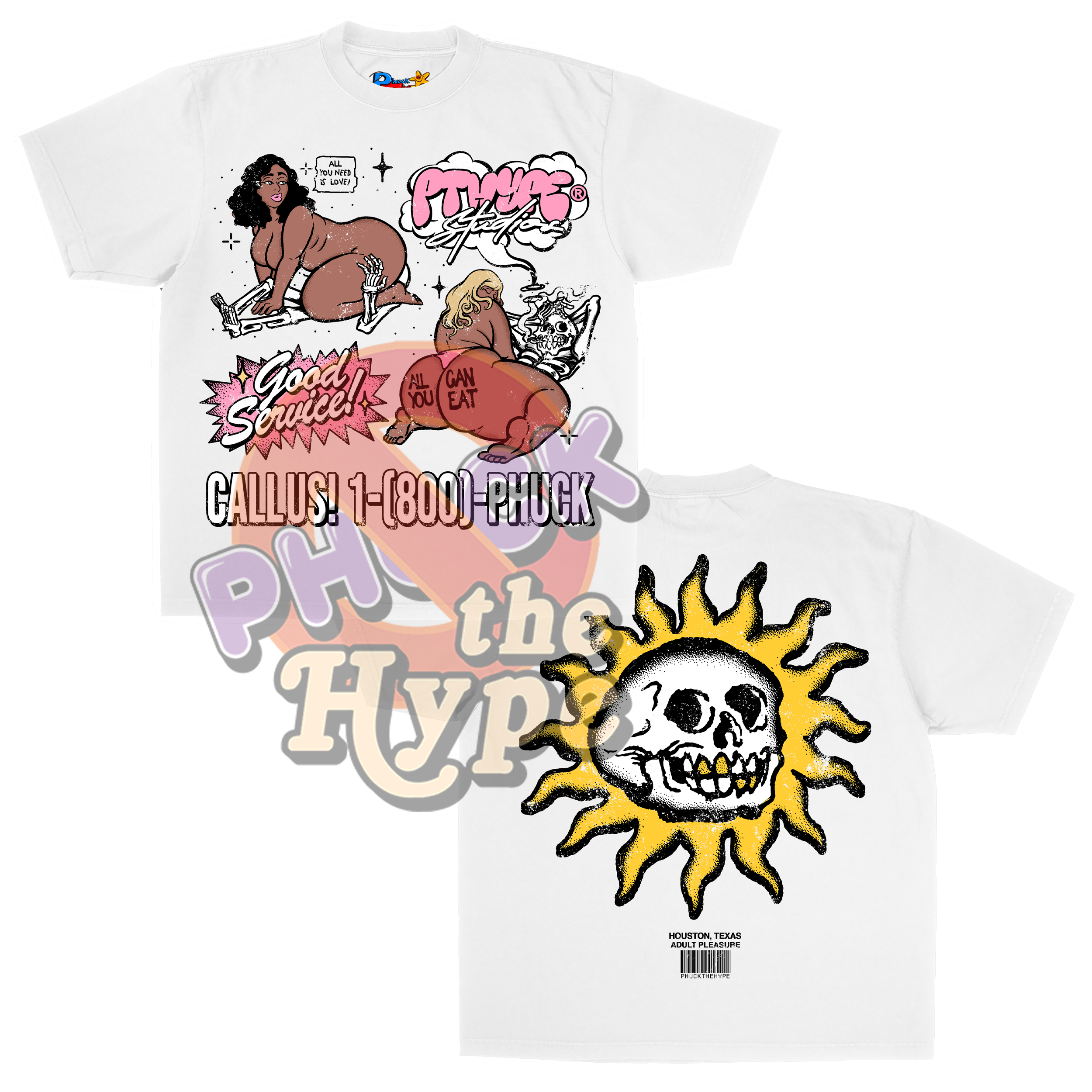 "CALL 1-800-PHUCK" [Good Service] - Tee