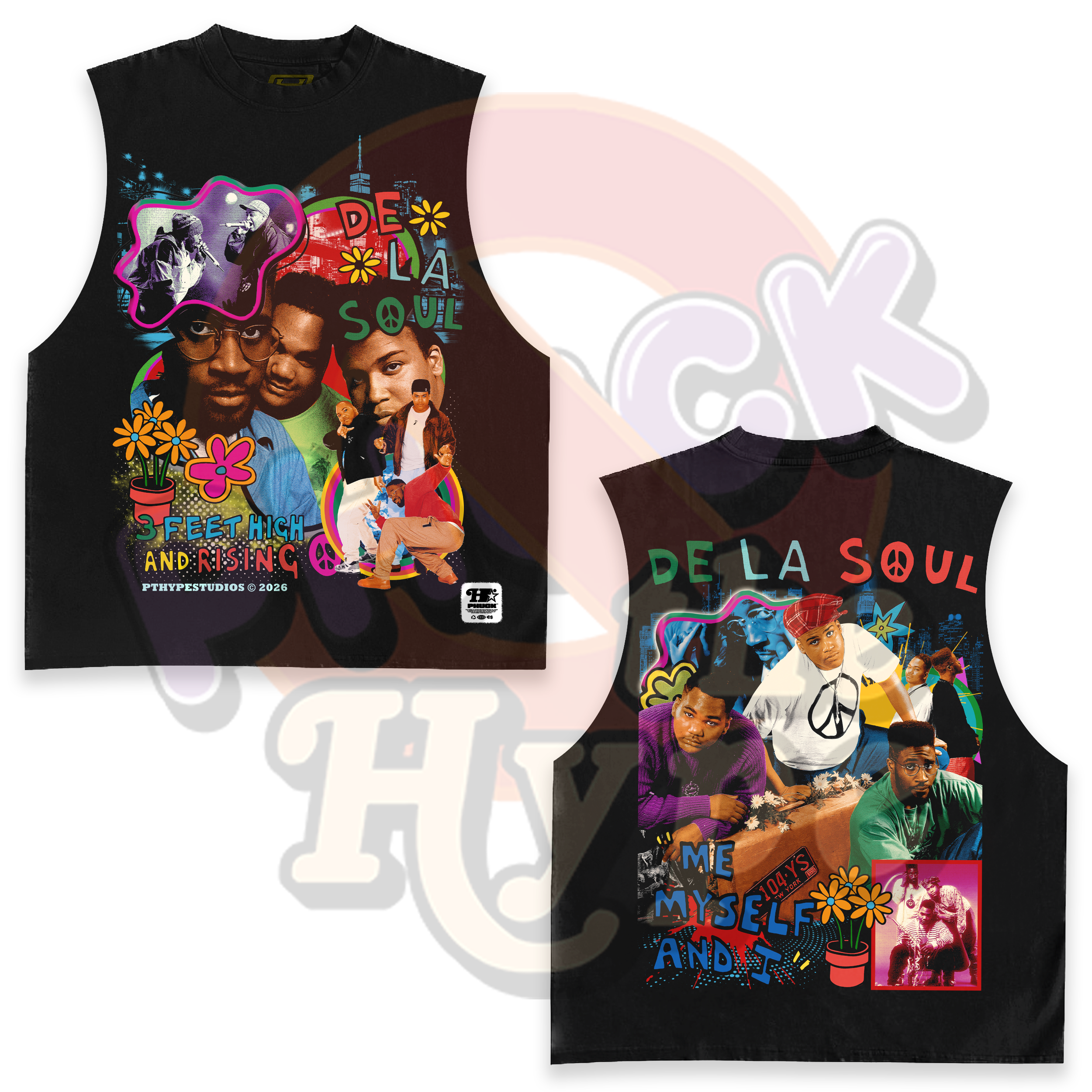 "De La Soul" [Me Myself & I] - Sleeveless Tee