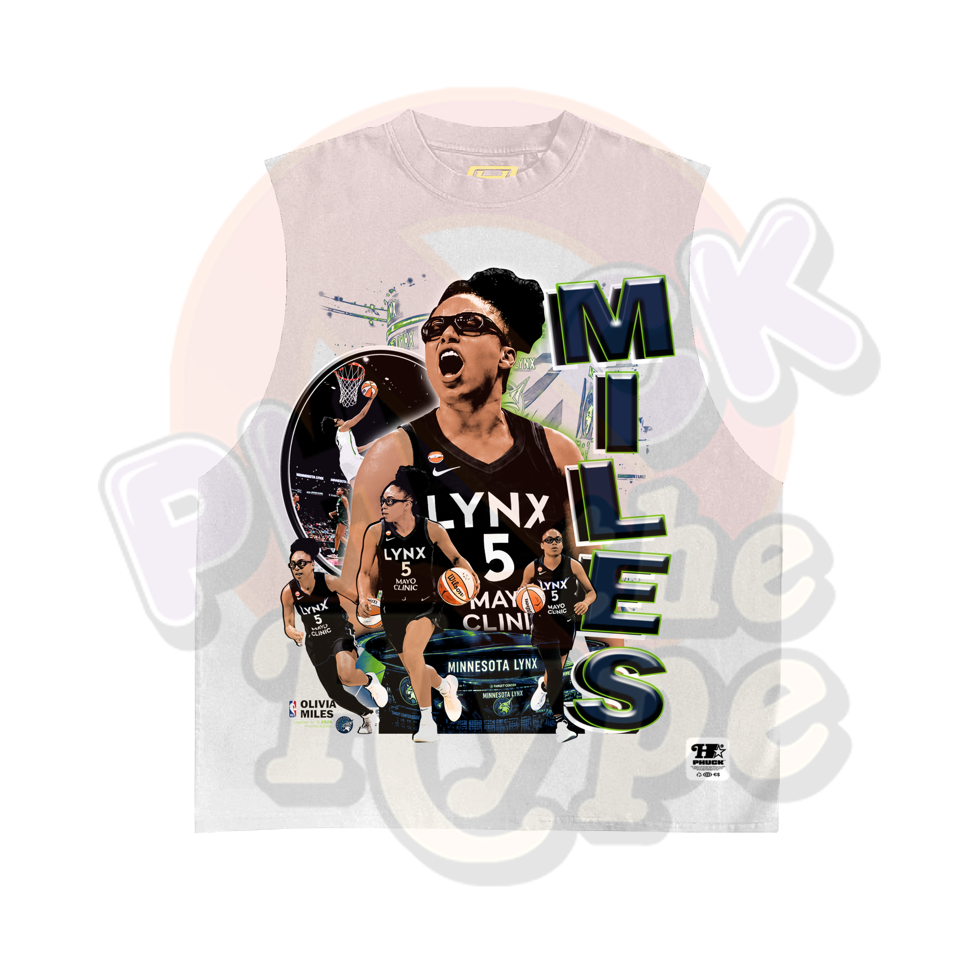 "Olivia Miles" [Minnesota Lynx] - Sleeveless Tee