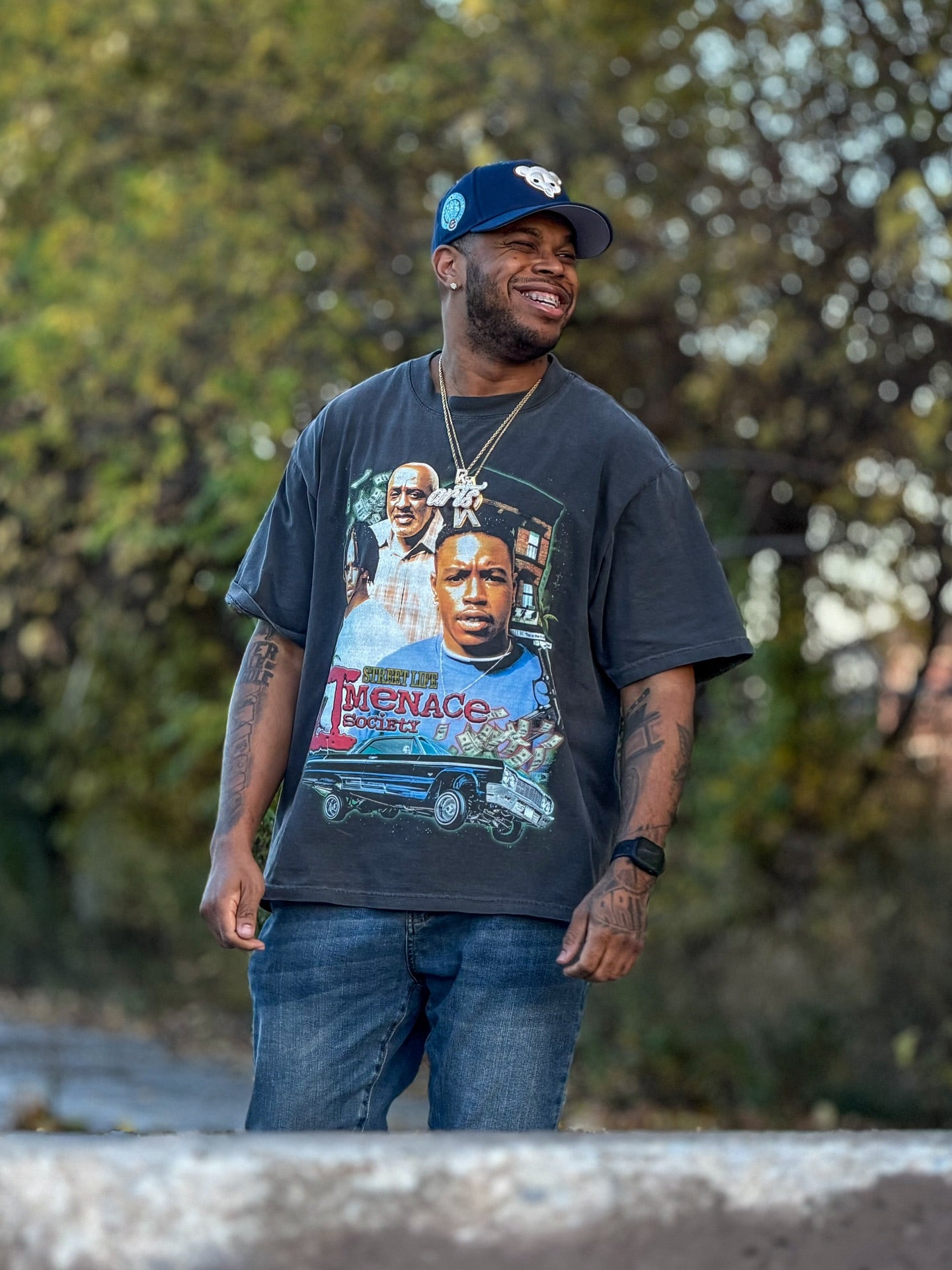 "Menace II Society"- Tee