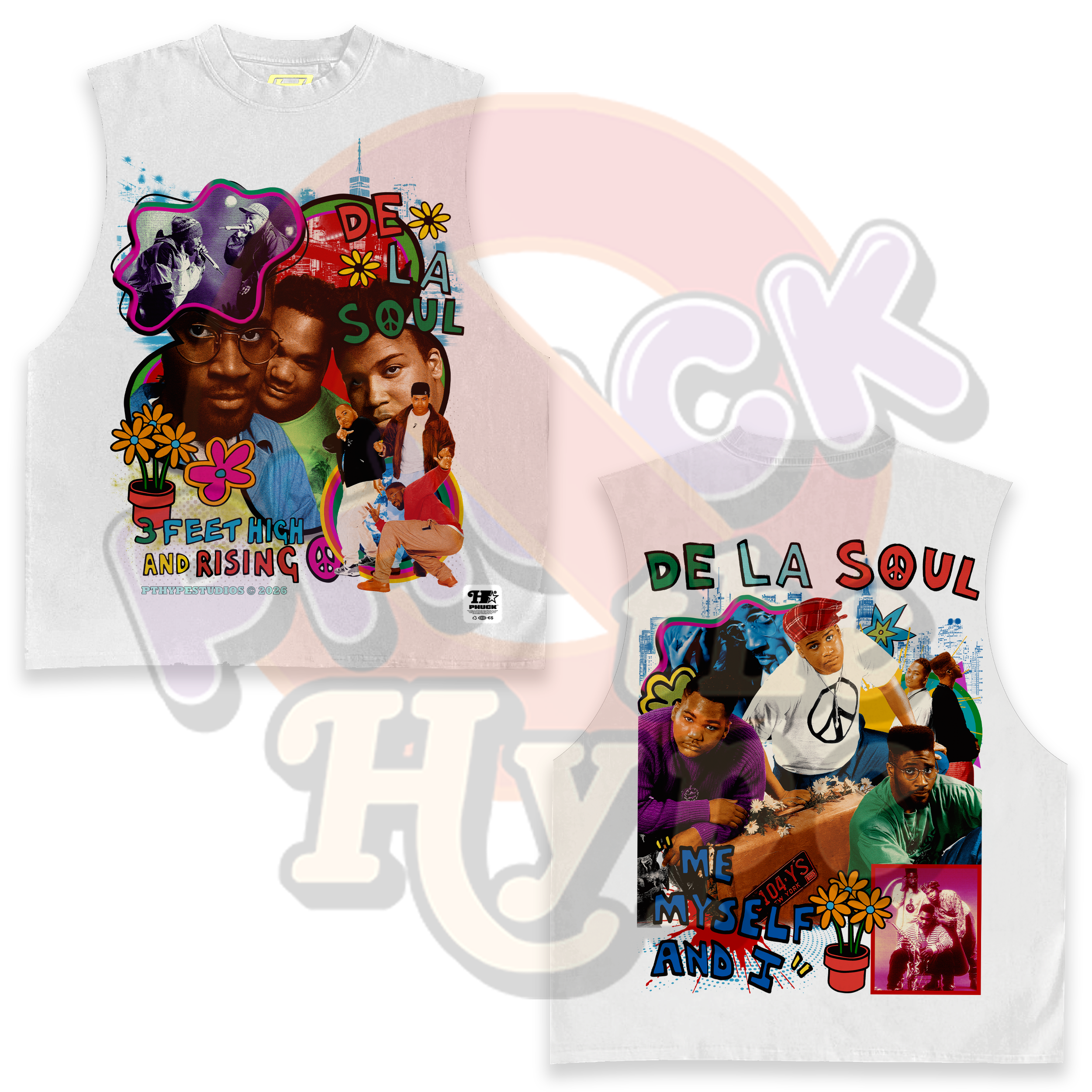 "De La Soul" [Me Myself & I] - Sleeveless Tee