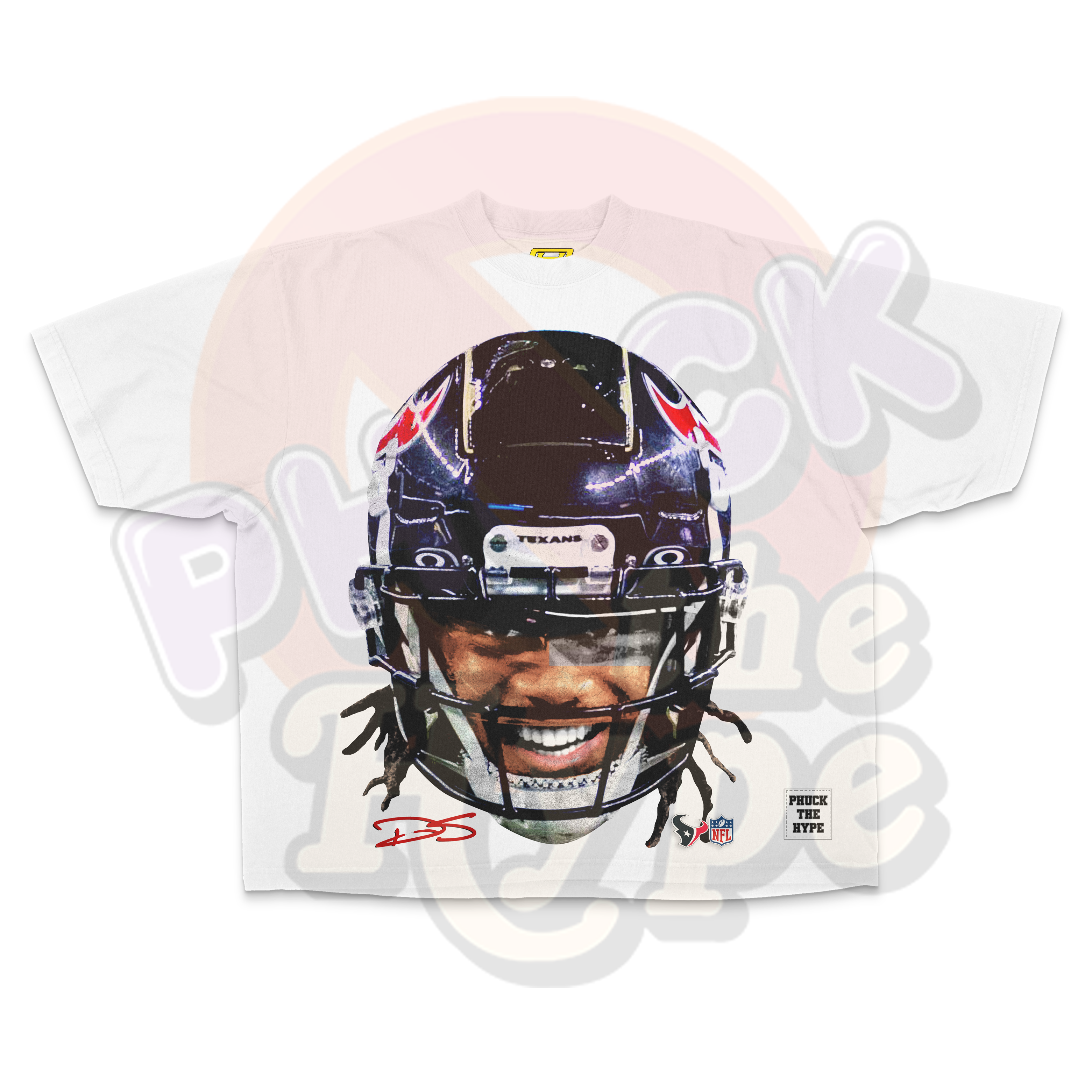 "Houston Texans" [Derek Stingley Jr] OVERSIZE - Tee