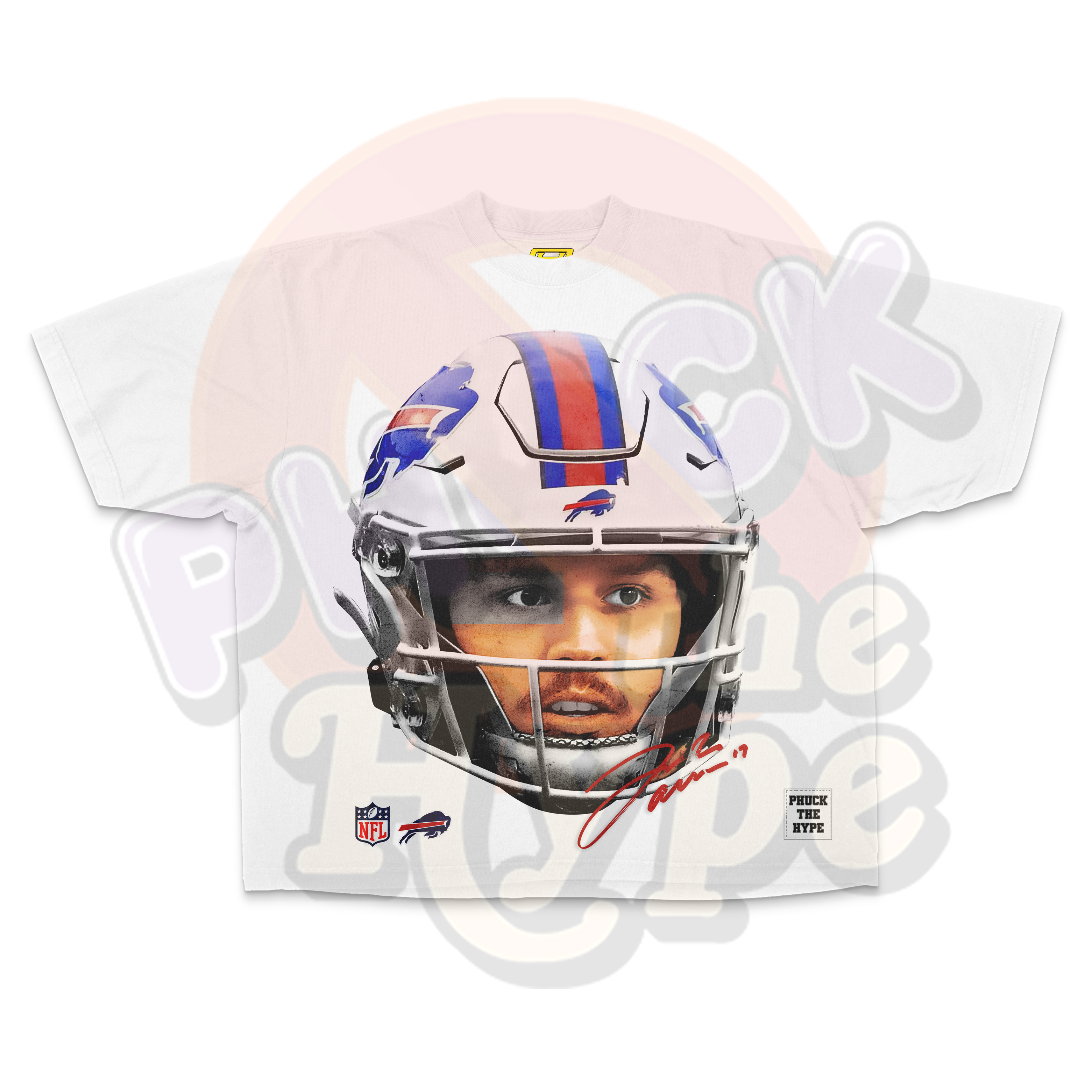 "Josh Allen" [Buffalo Bills] OVERSIZE - Tee