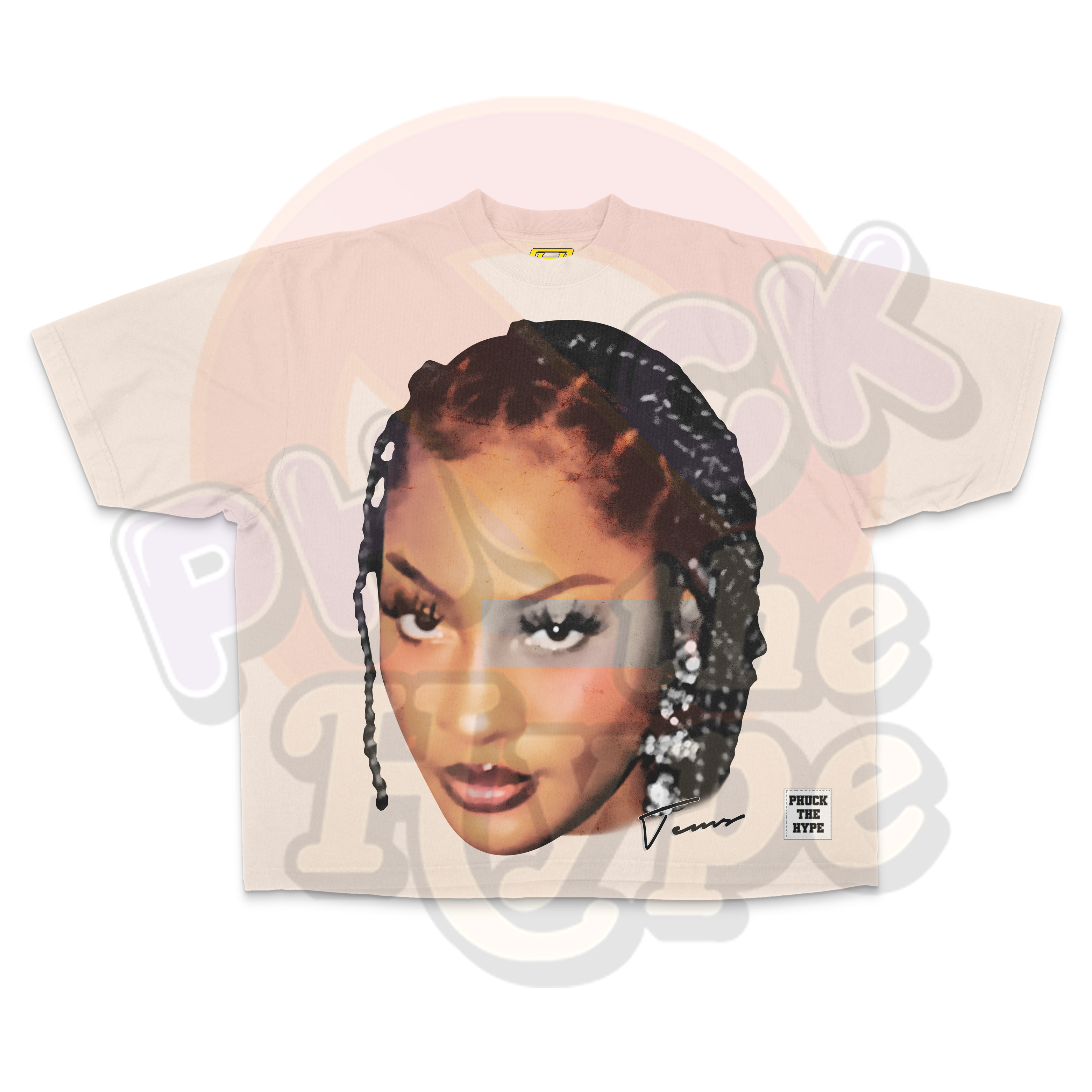 "Tems V2" [BIG FACE] OVERSIZE - Tee