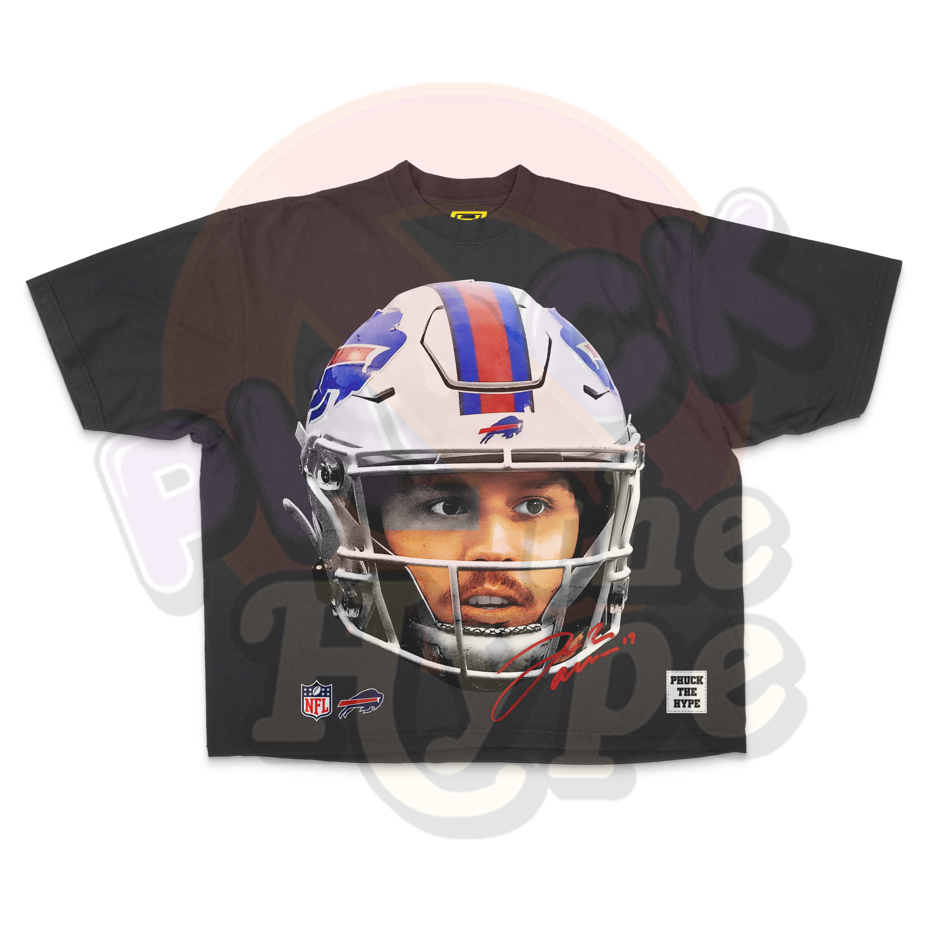 "Josh Allen" [Buffalo Bills] OVERSIZE - Tee