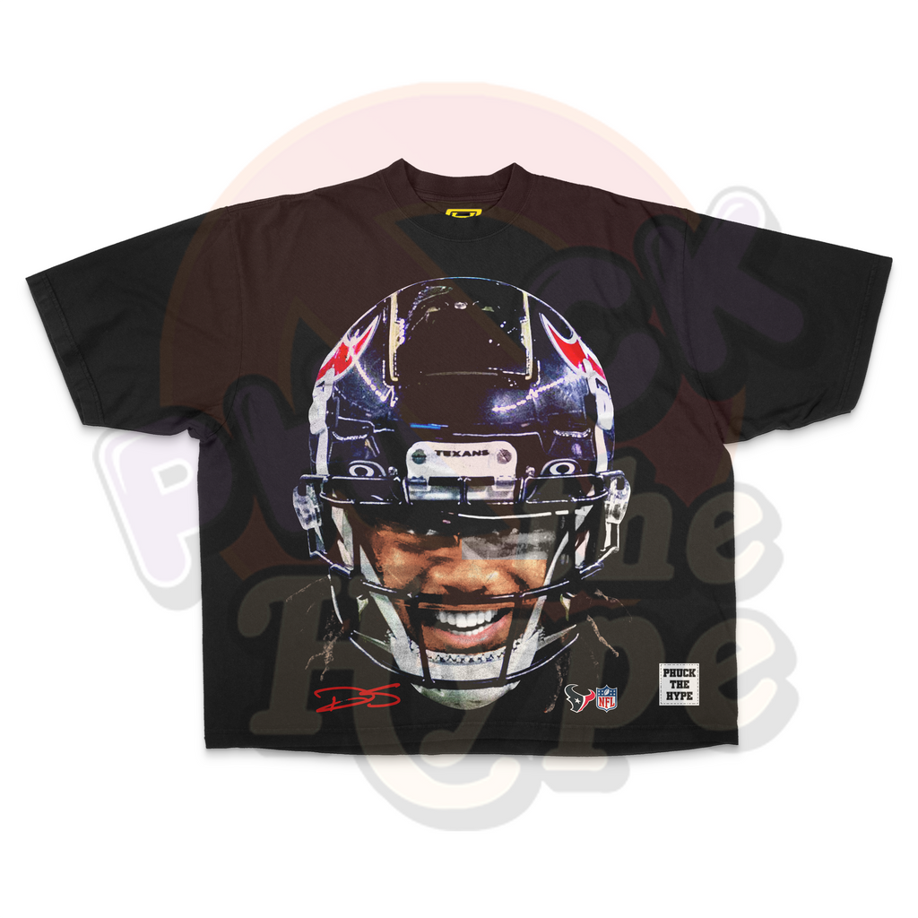 "Houston Texans" [Derek Stingley Jr] OVERSIZE - Tee