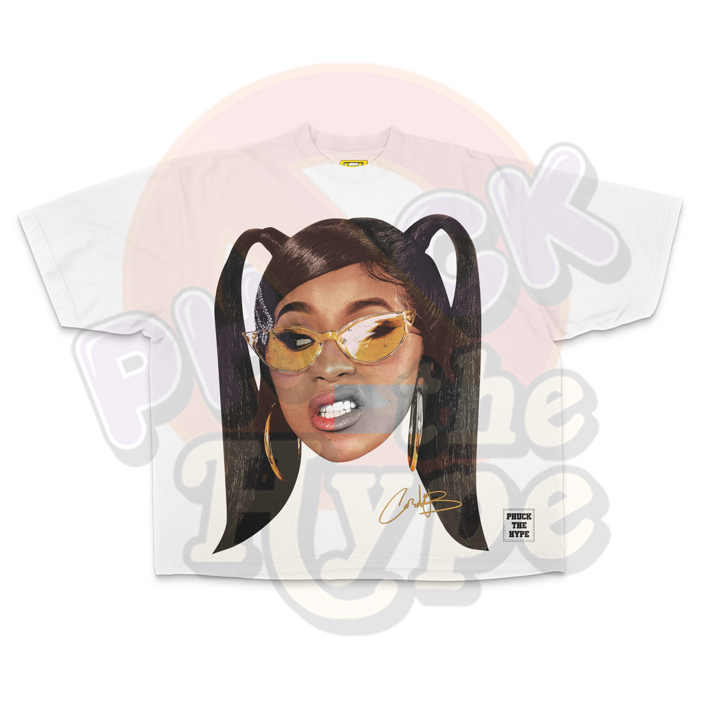 "Cardi B V2" [BIG FACE] OVERSIZE - Tee