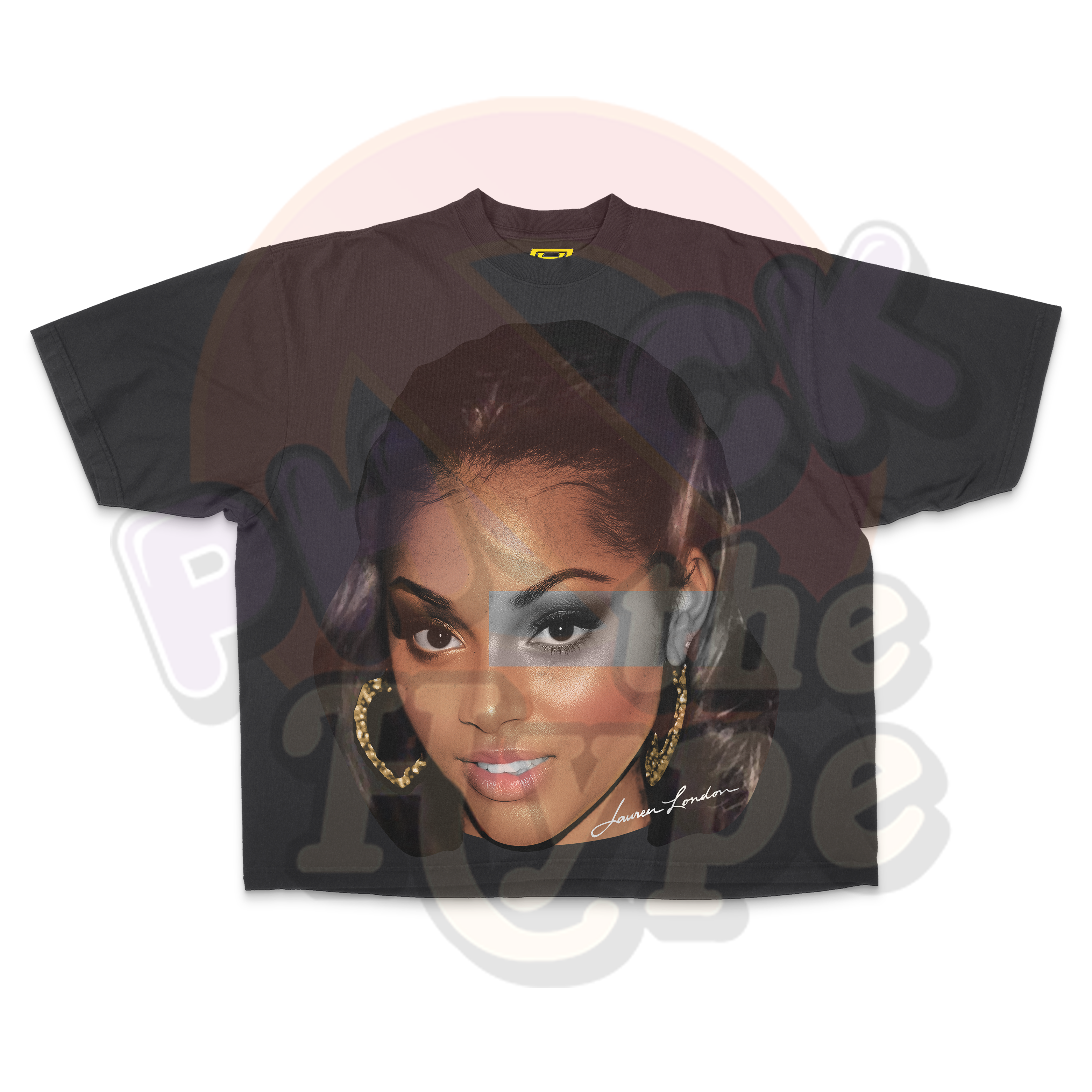 "Lauren London" [BIG FACE] OVERSIZE - Tee