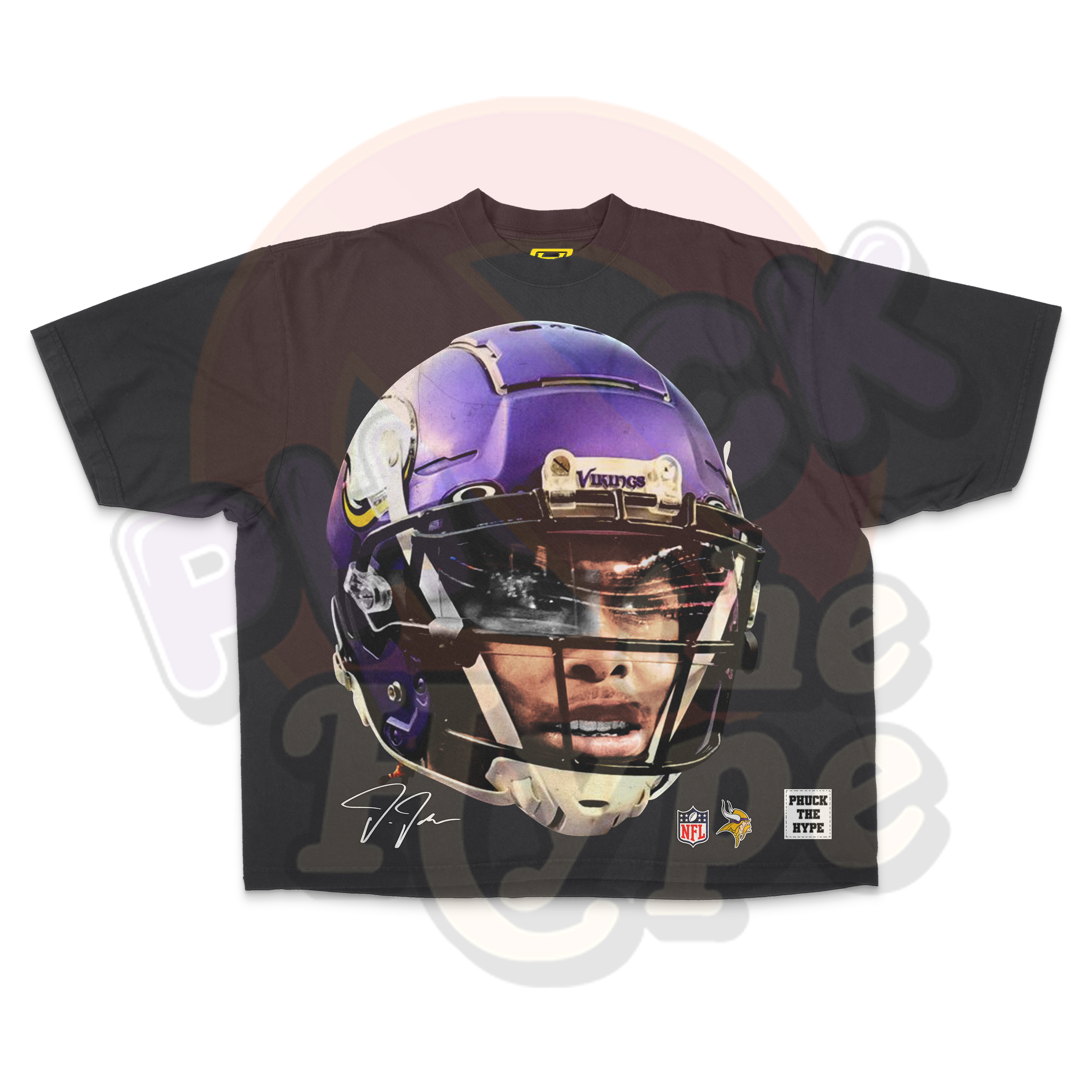 "Justin Jefferson" [Vikings] OVERSIZE - Tee