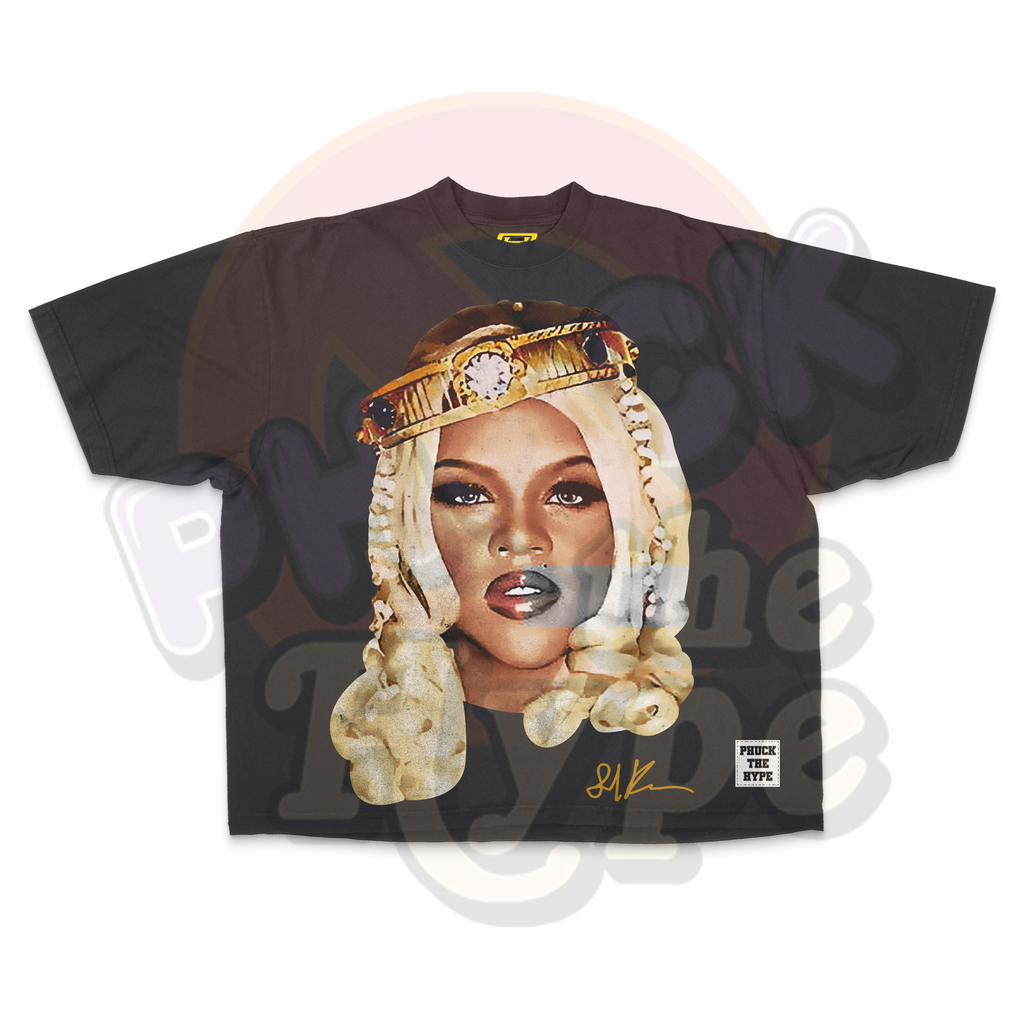 "Lil Kim" [BIG FACE] OVERSIZE - Tee