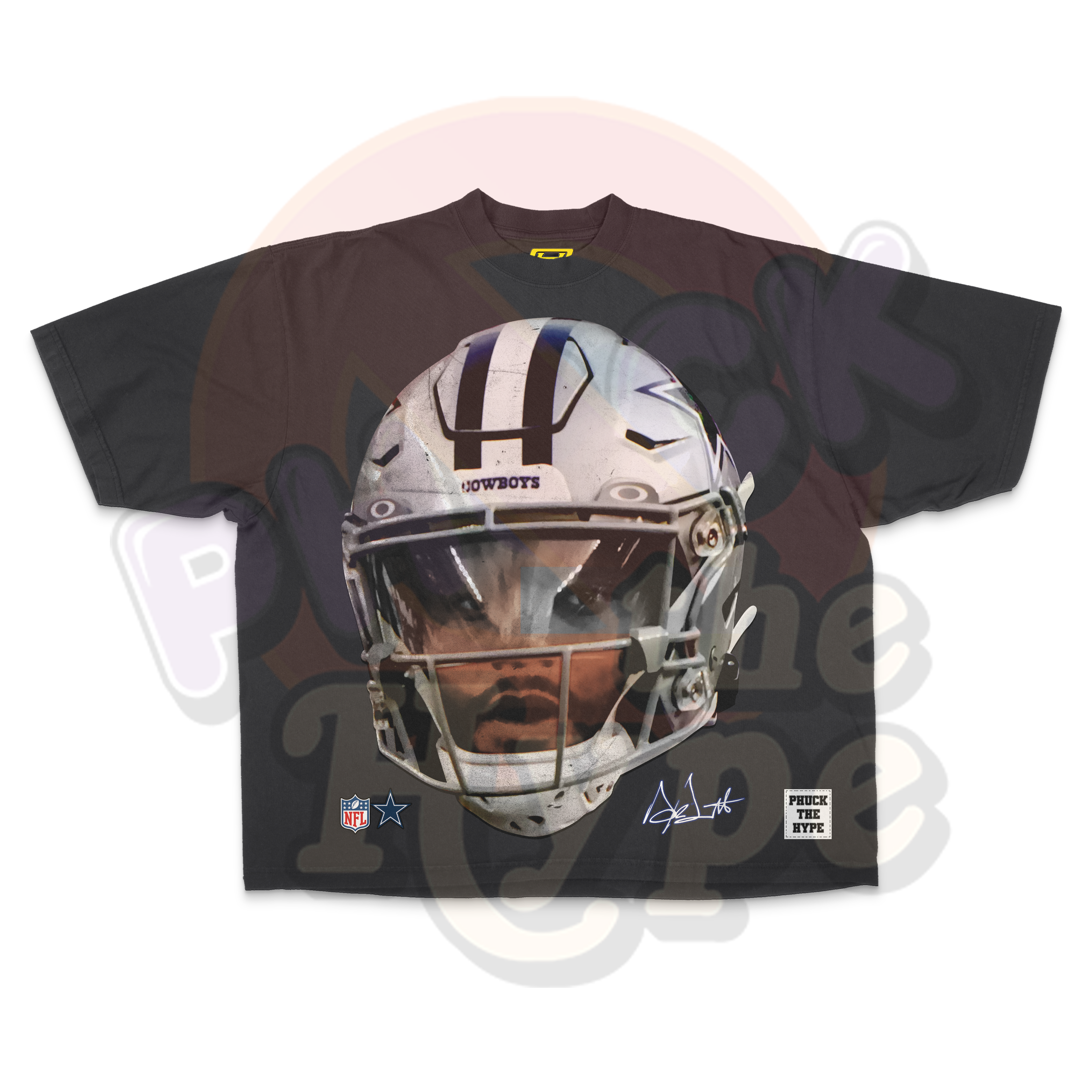 "Dak Prescott" [Dallas Cowboys] OVERSIZE - Tee