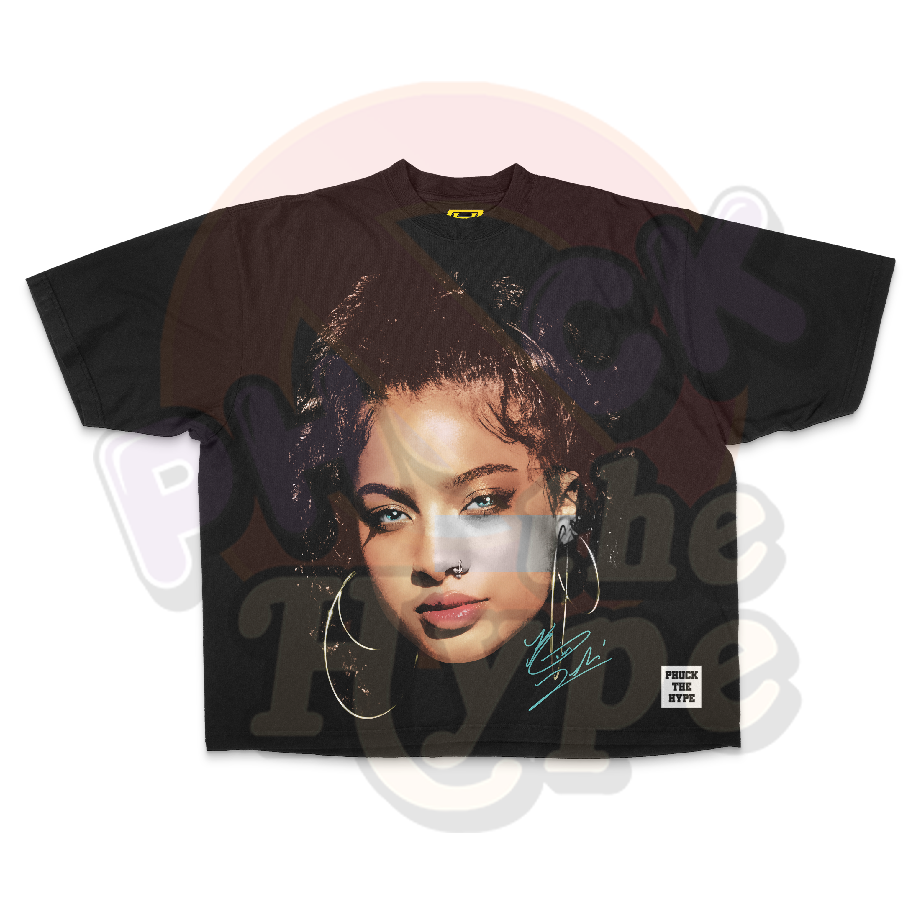 "Kiana Lede" [BIG FACE] OVERSIZE - Tee