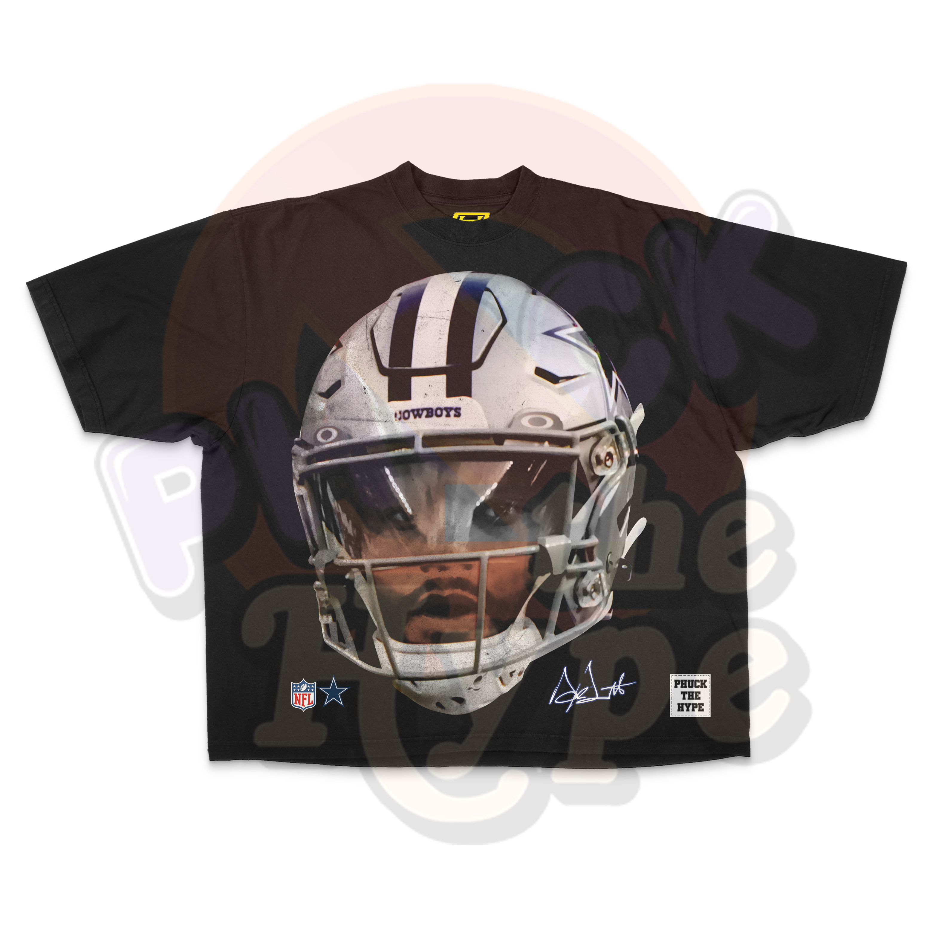 "Dak Prescott" [Dallas Cowboys] OVERSIZE - Tee