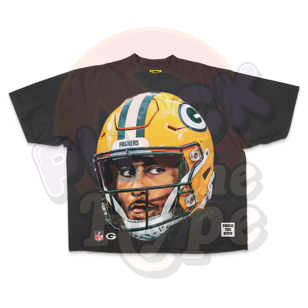 "Jordan Love" [Greenbay Packers] OVERSIZE - Tee
