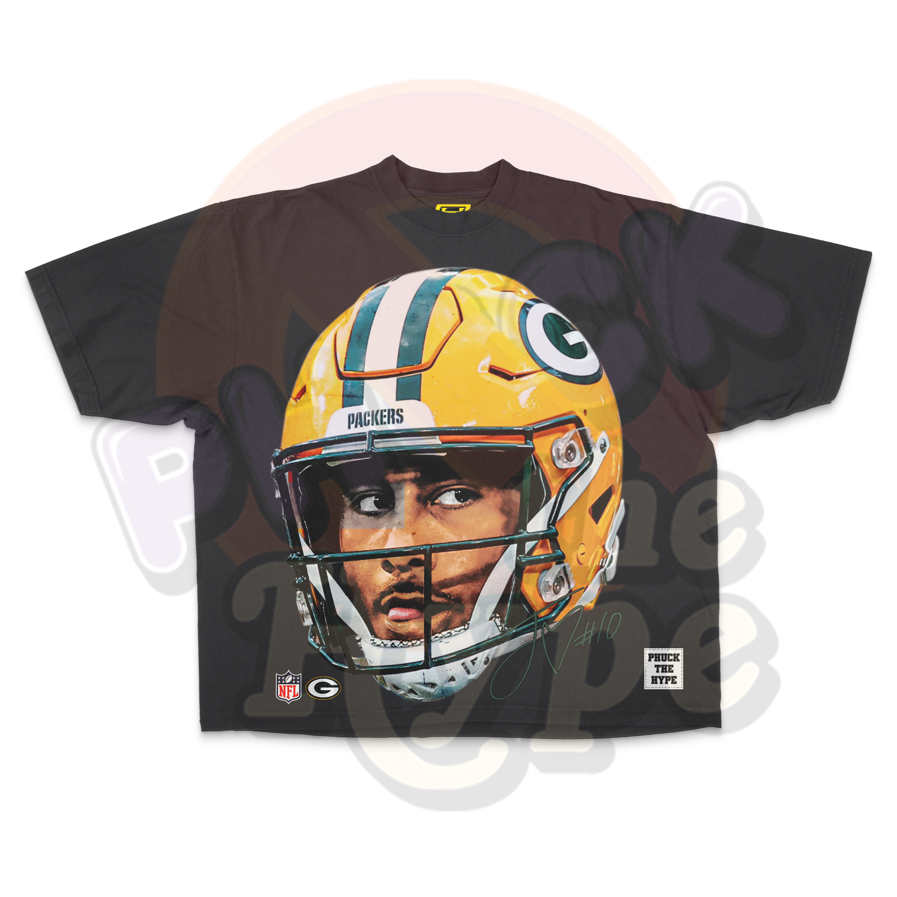 "Jordan Love" [Greenbay Packers] OVERSIZE - Tee