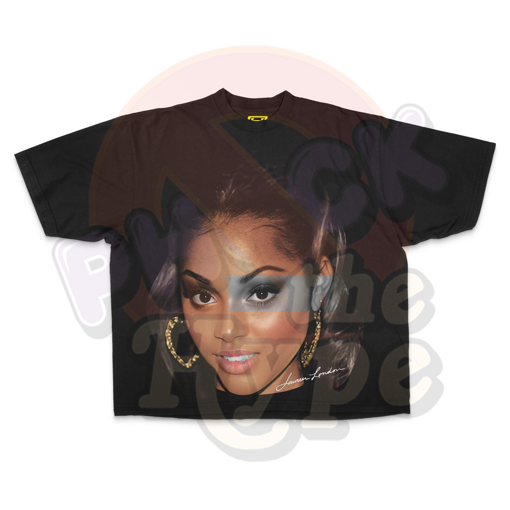 "Lauren London" [BIG FACE] OVERSIZE - Tee