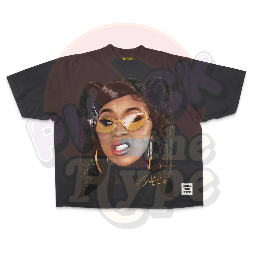 "Cardi B V2" [BIG FACE] OVERSIZE - Tee