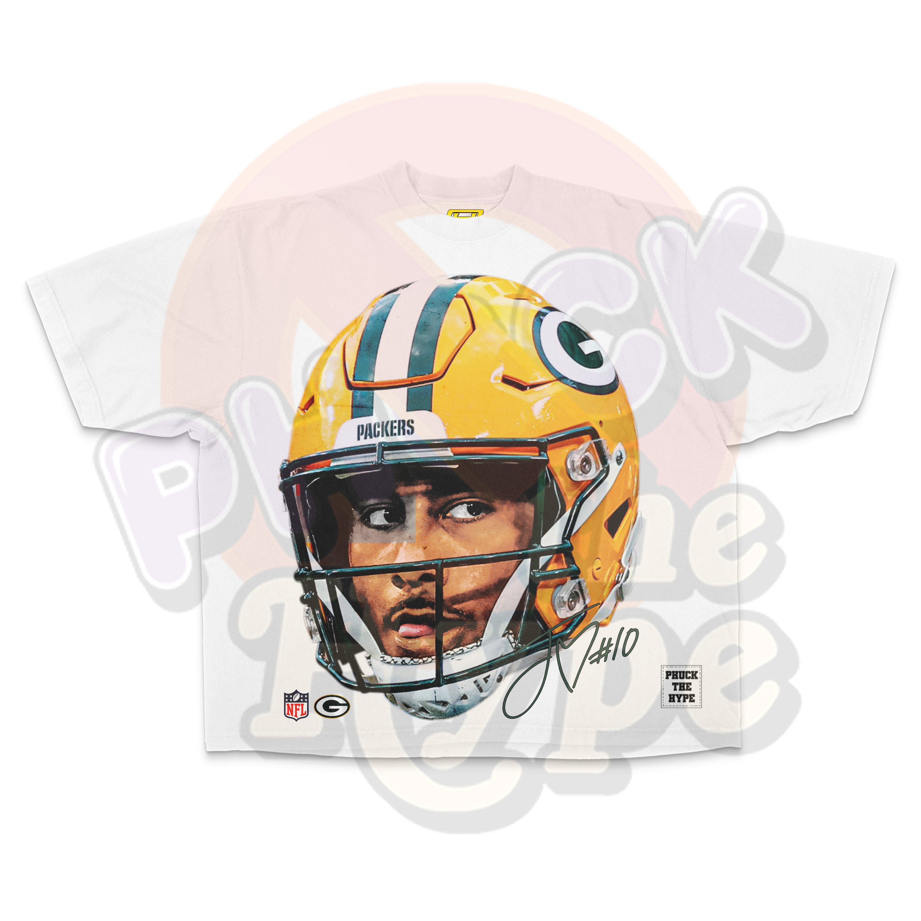 "Jordan Love" [Greenbay Packers] OVERSIZE - Tee