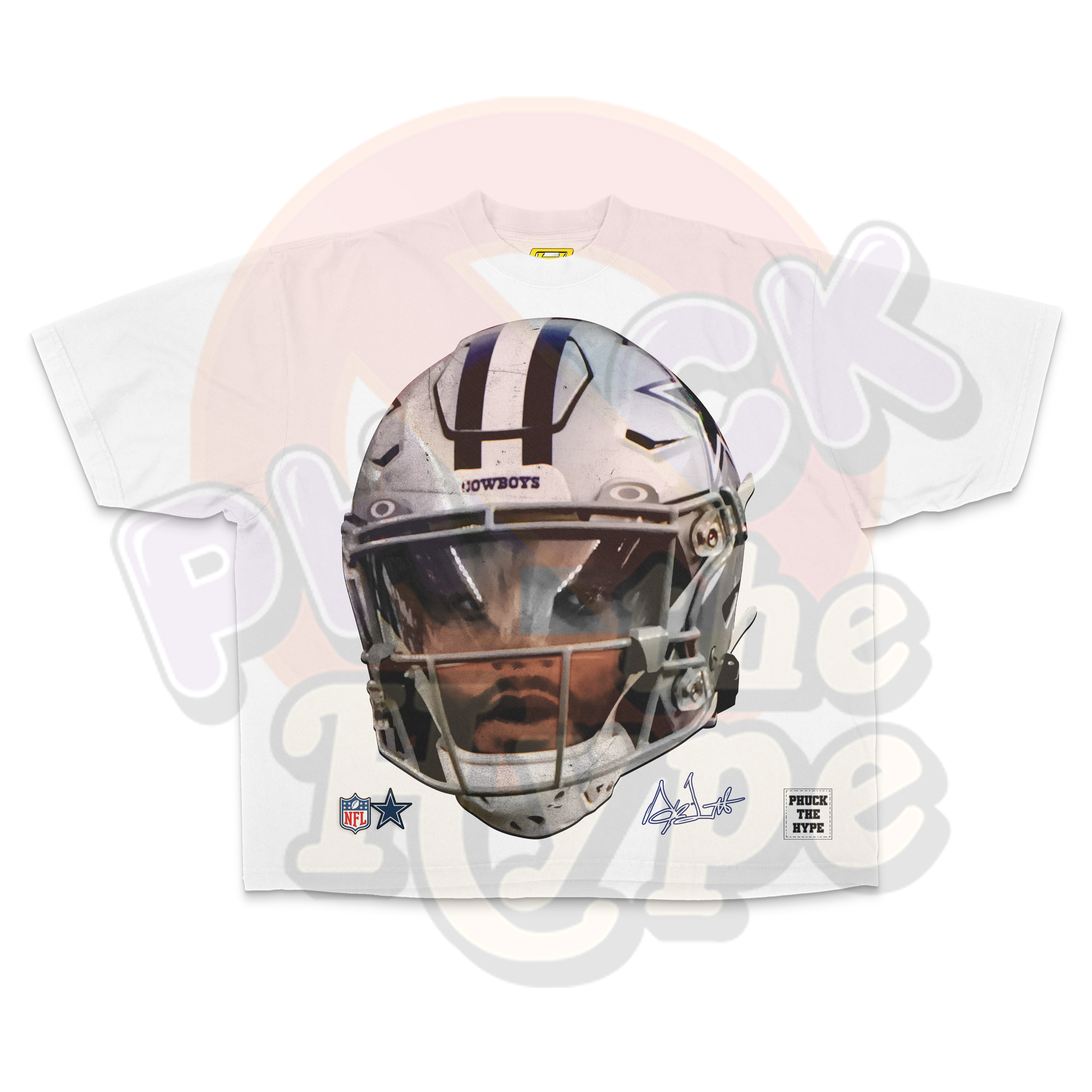 "Dak Prescott" [Dallas Cowboys] OVERSIZE - Tee