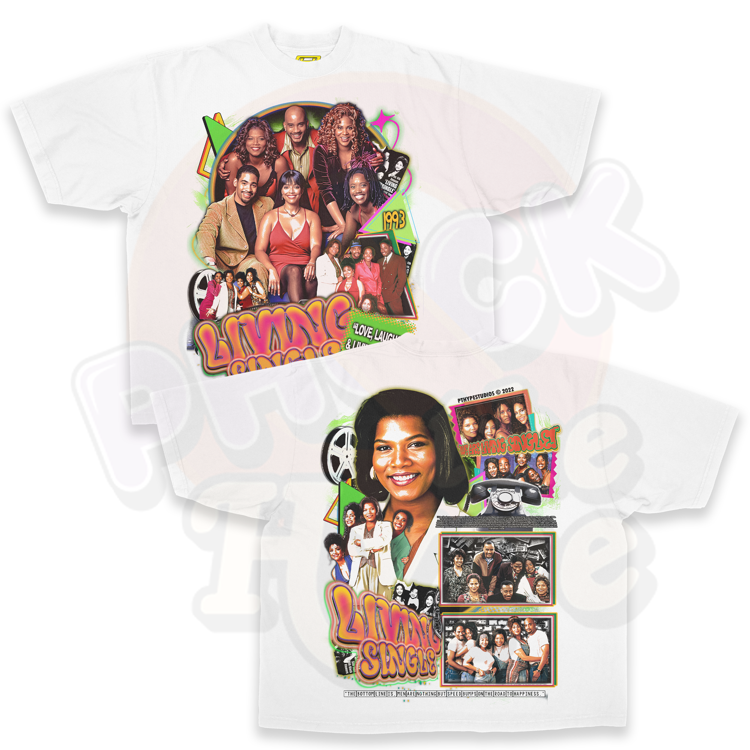 "Living Single"- Tee
