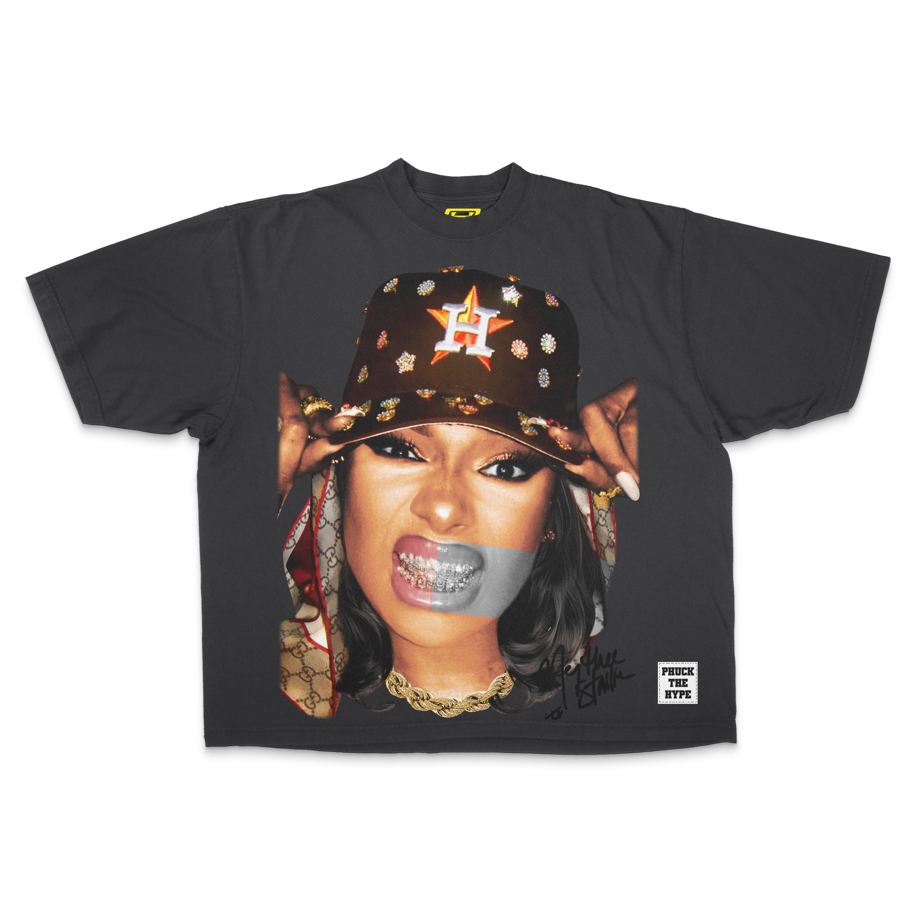 "Thee Stallion V2" [BIG FACE] OVERSIZE - Tee