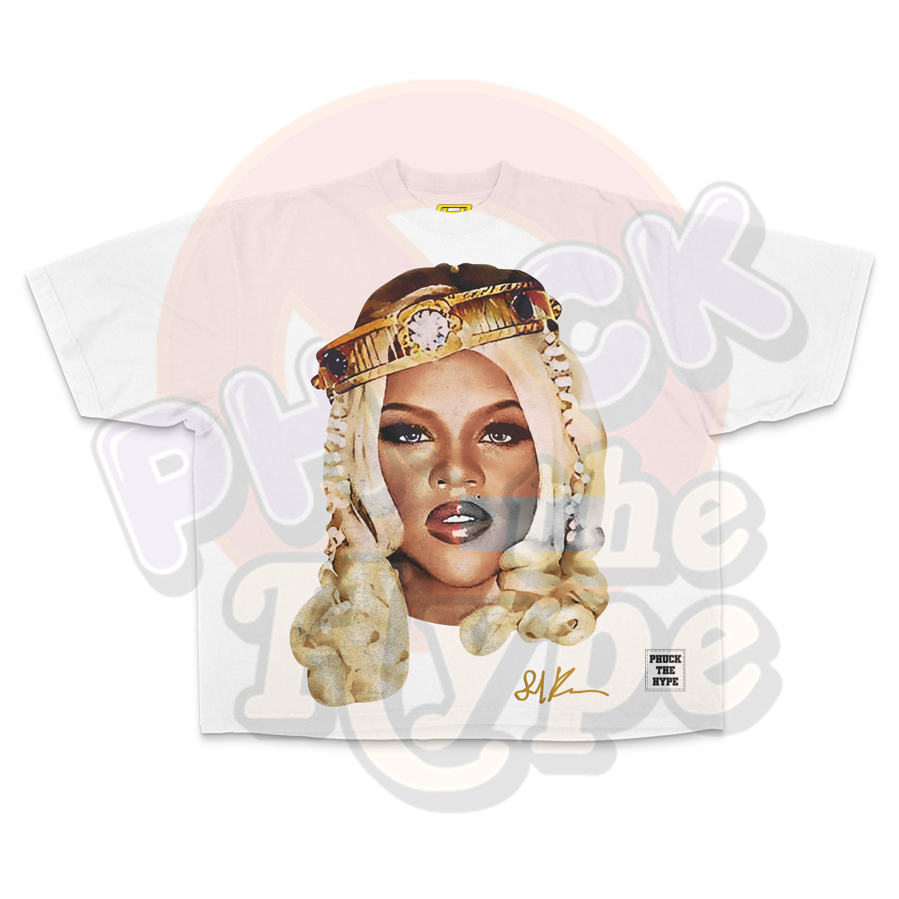 "Lil Kim" [BIG FACE] OVERSIZE - Tee