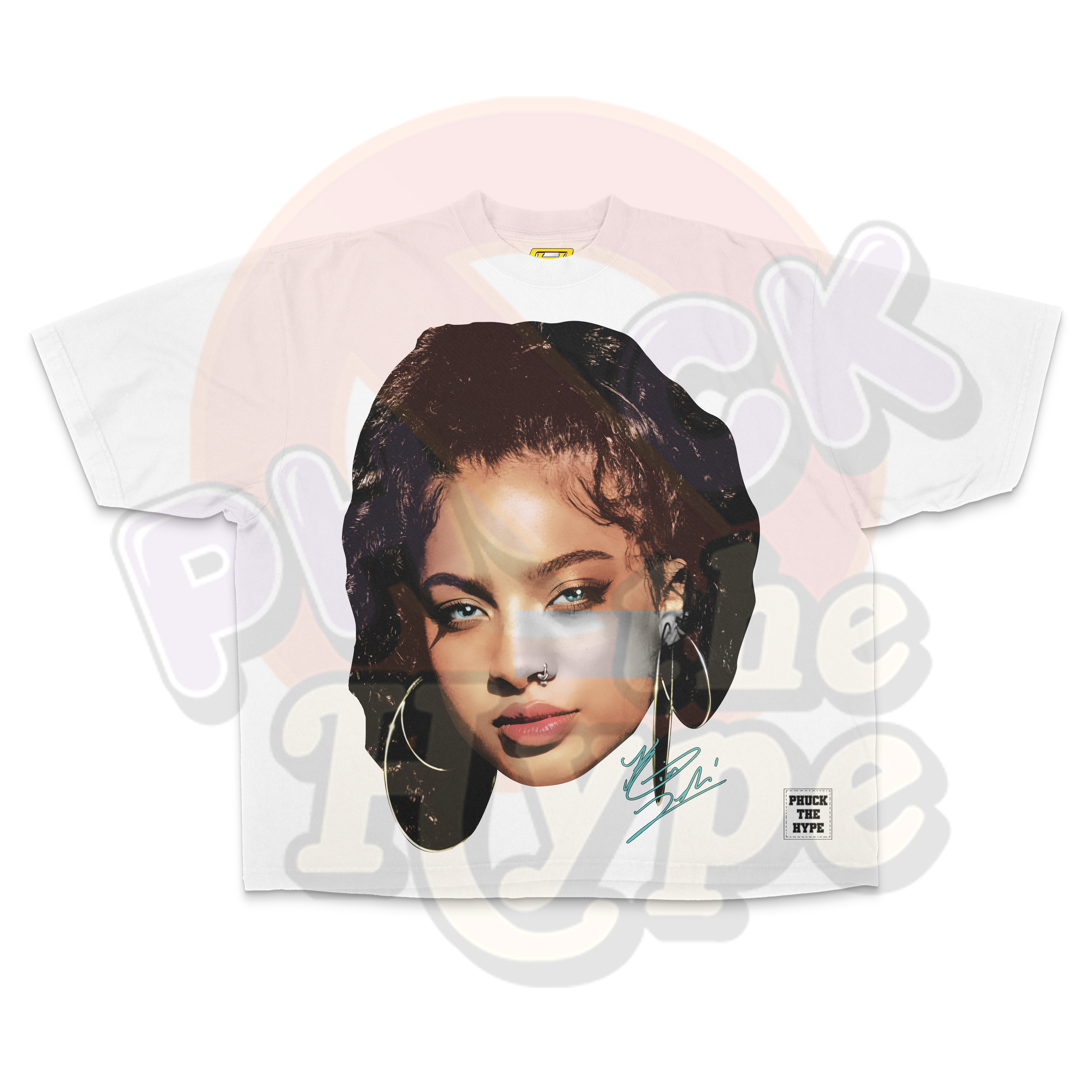 "Kiana Lede" [BIG FACE] OVERSIZE - Tee