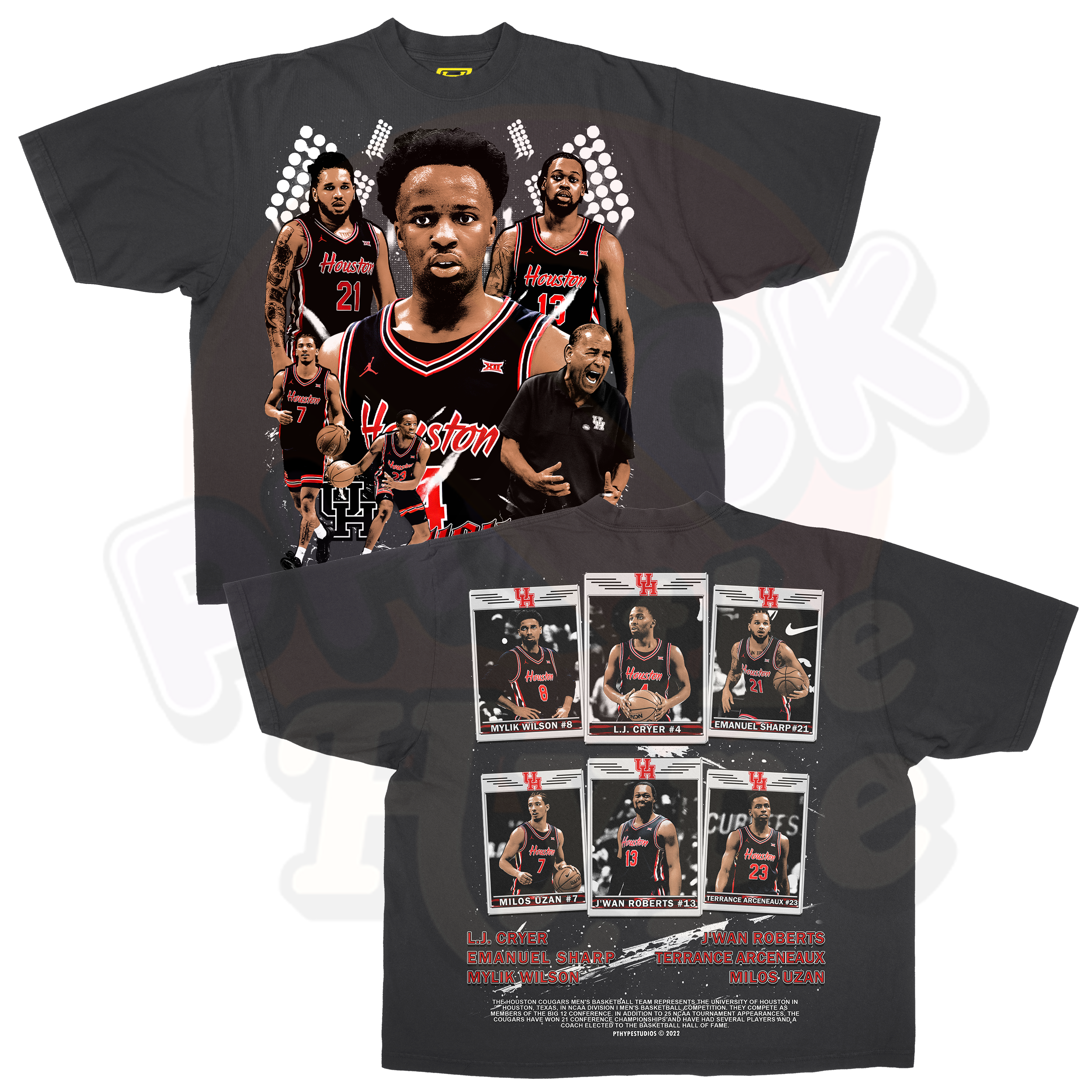 "Mens Houston Cougars" [College Hoops] - Tee