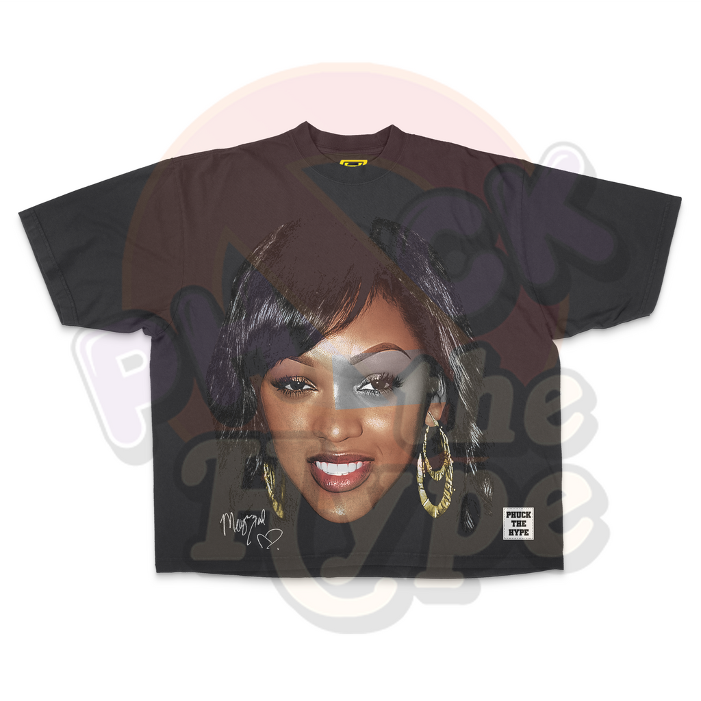 "Megan Good" [BIG FACE] OVERSIZE - Tee