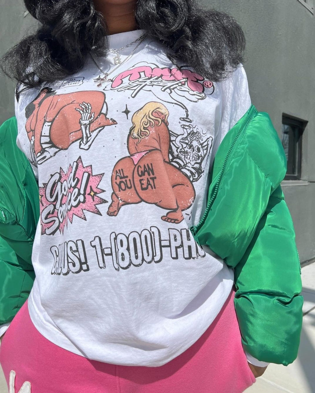 "CALL 1-800-PHUCK" [Good Service] - Tee