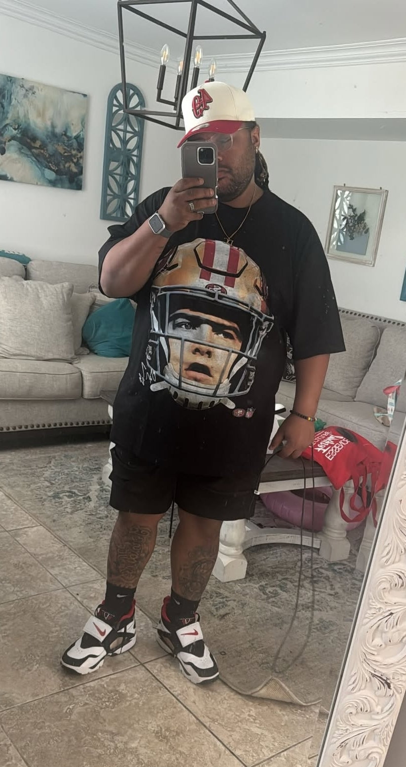 "Christian McCafrey" [SF 49ers] OVERSIZE - Tee