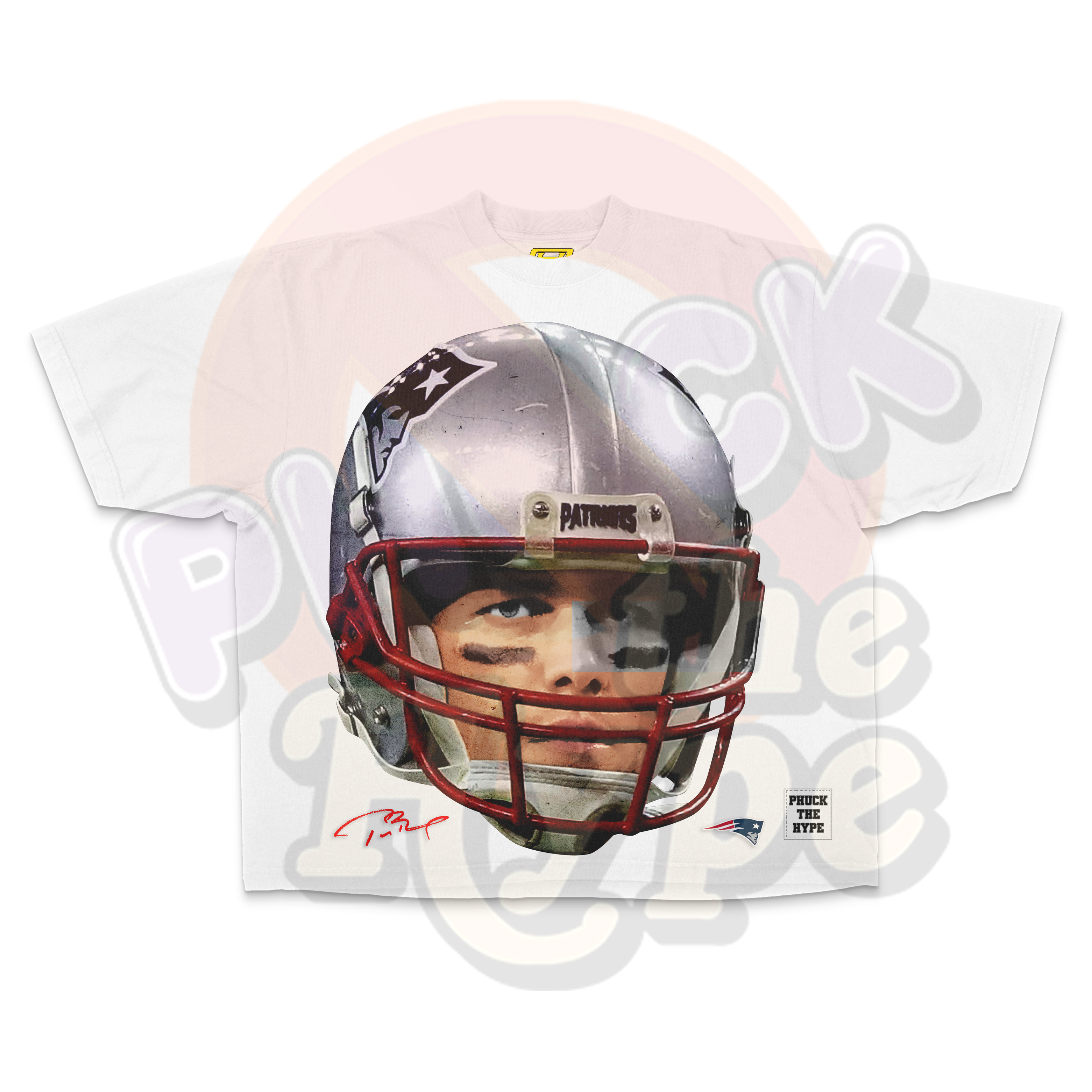 "Patriots" [Tom Brady] OVERSIZE - Tee