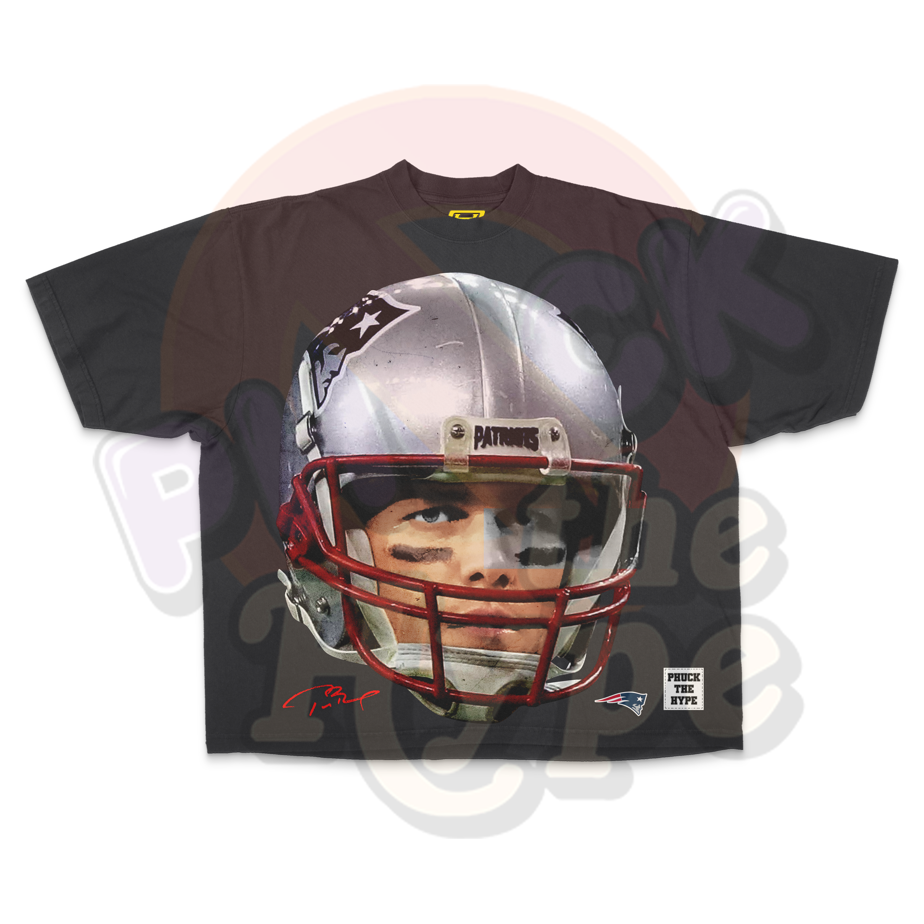 "Patriots" [Tom Brady] OVERSIZE - Tee