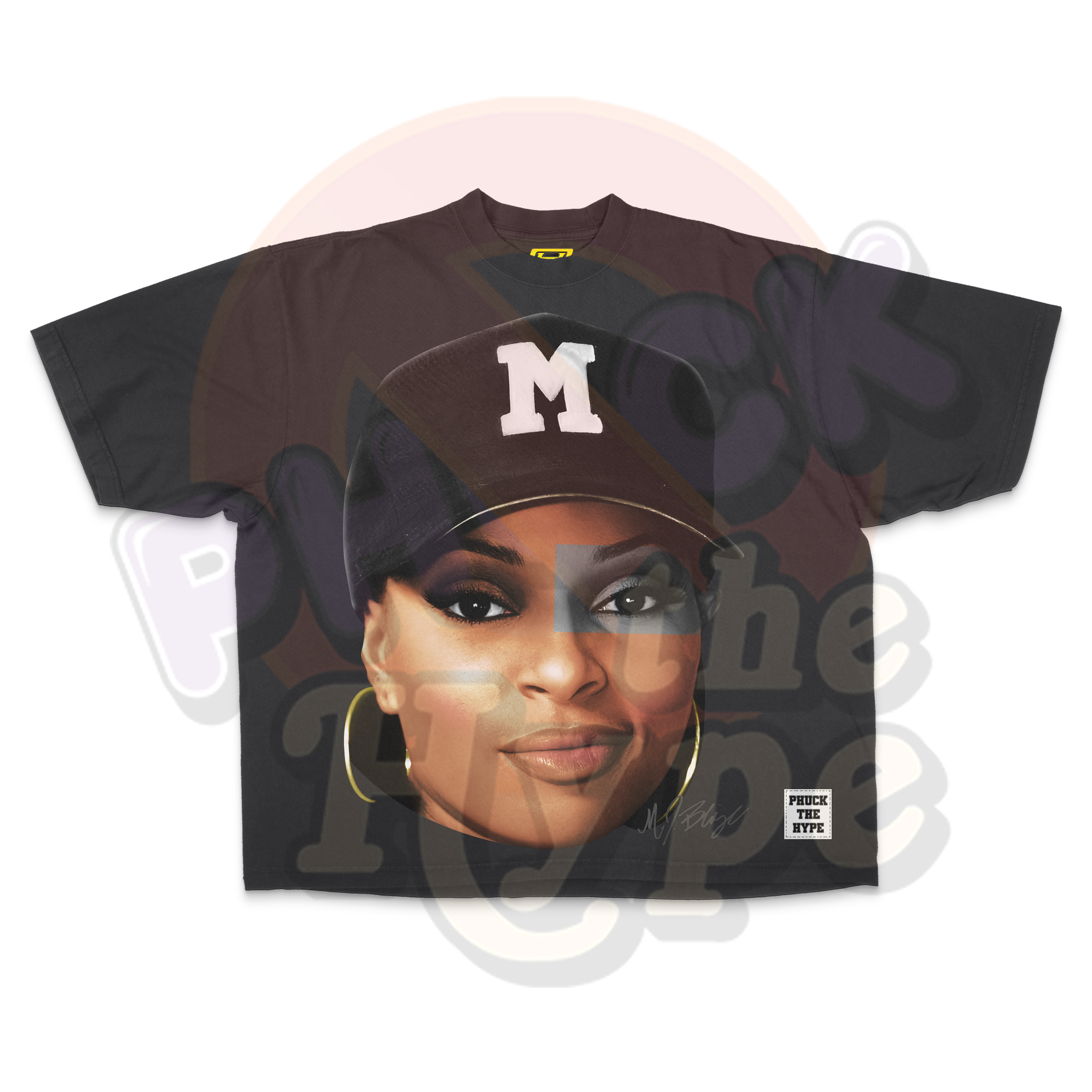 "Mary J Blige V2" [BIG FACE] OVERSIZE - Tee