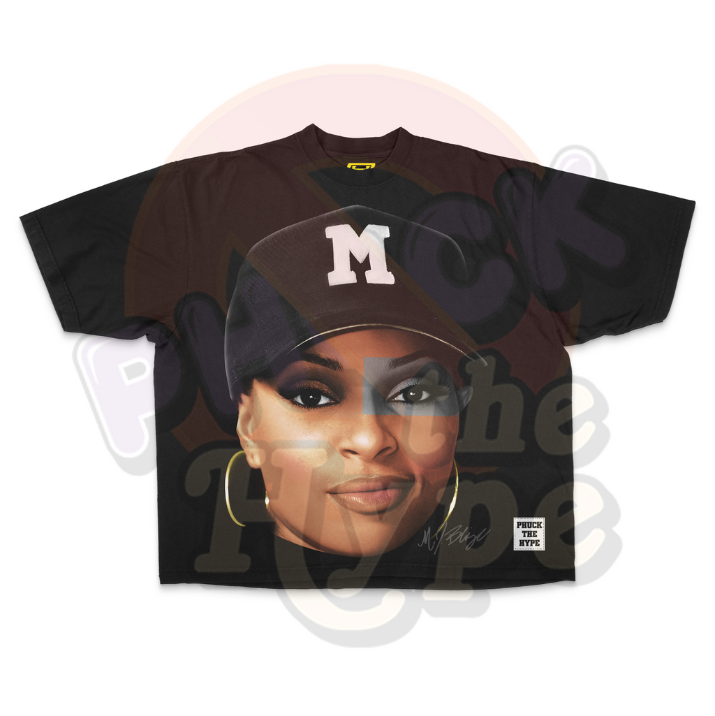 "Mary J Blige V2" [BIG FACE] OVERSIZE - Tee