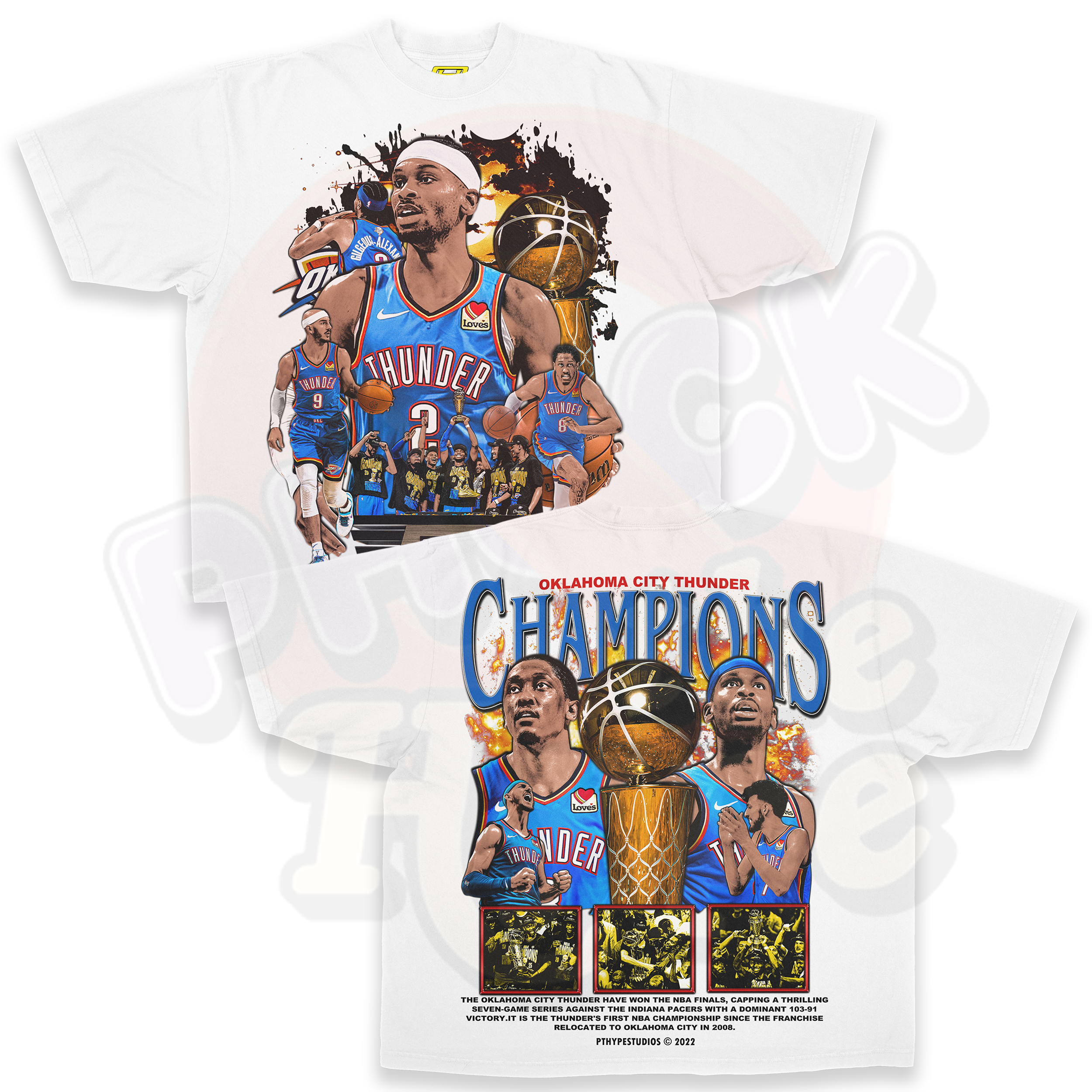 "2025 NBA Champs" [OKC Thunder] - Tee