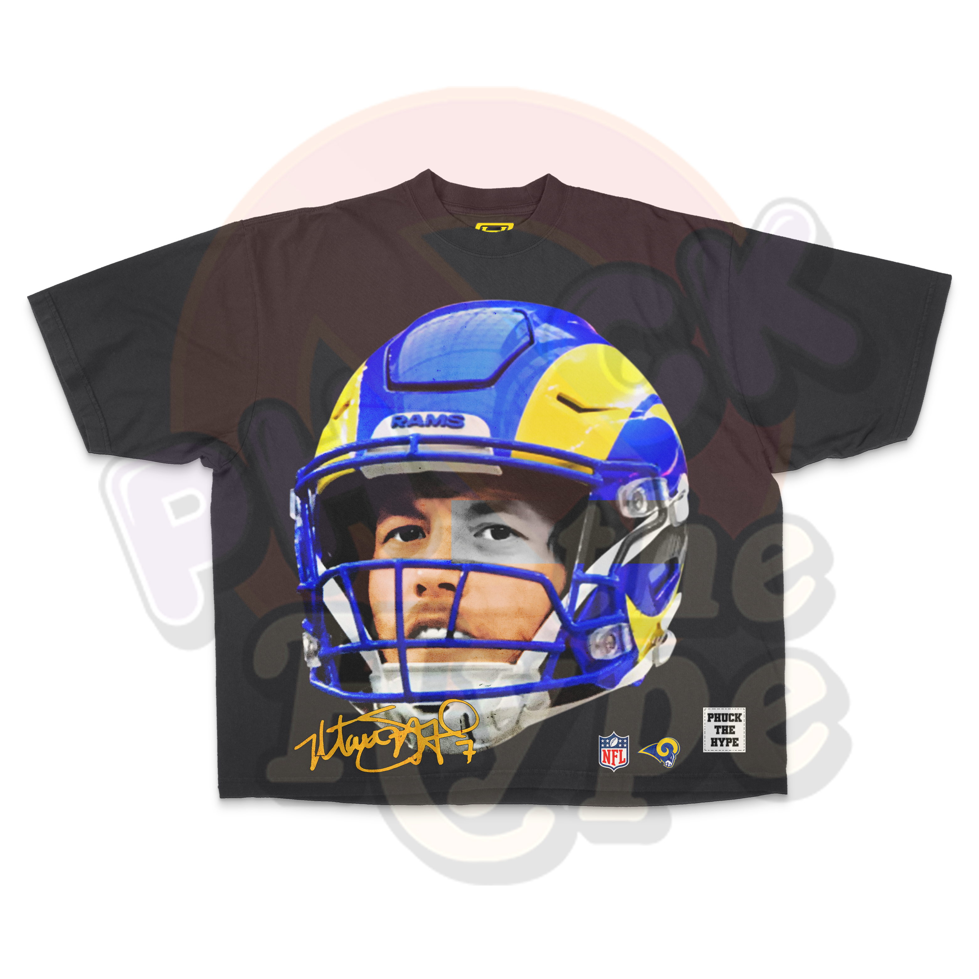 "LA Rams" [Matthew Stafford] OVERSIZE - Tee