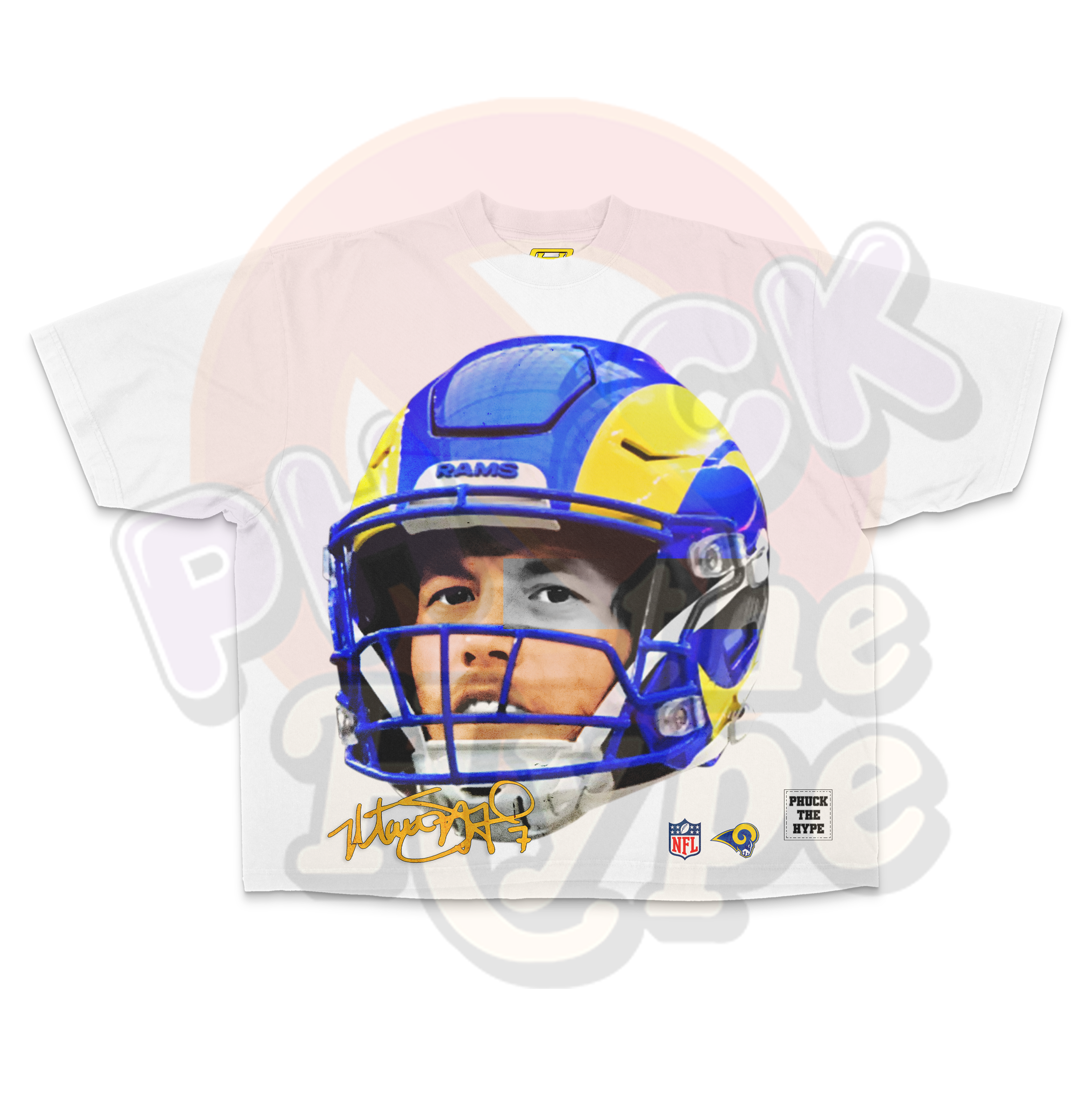 "LA Rams" [Matthew Stafford] OVERSIZE - Tee