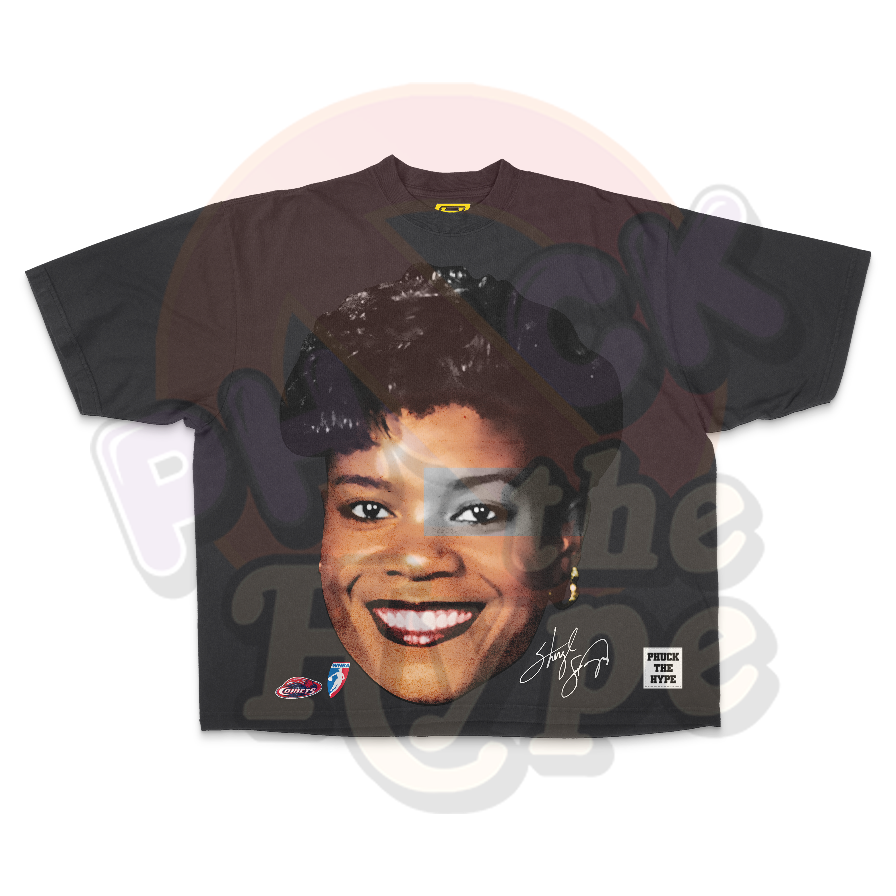 "Sheryl Swoopes" [Houston Comets] OVERSIZE - Tee