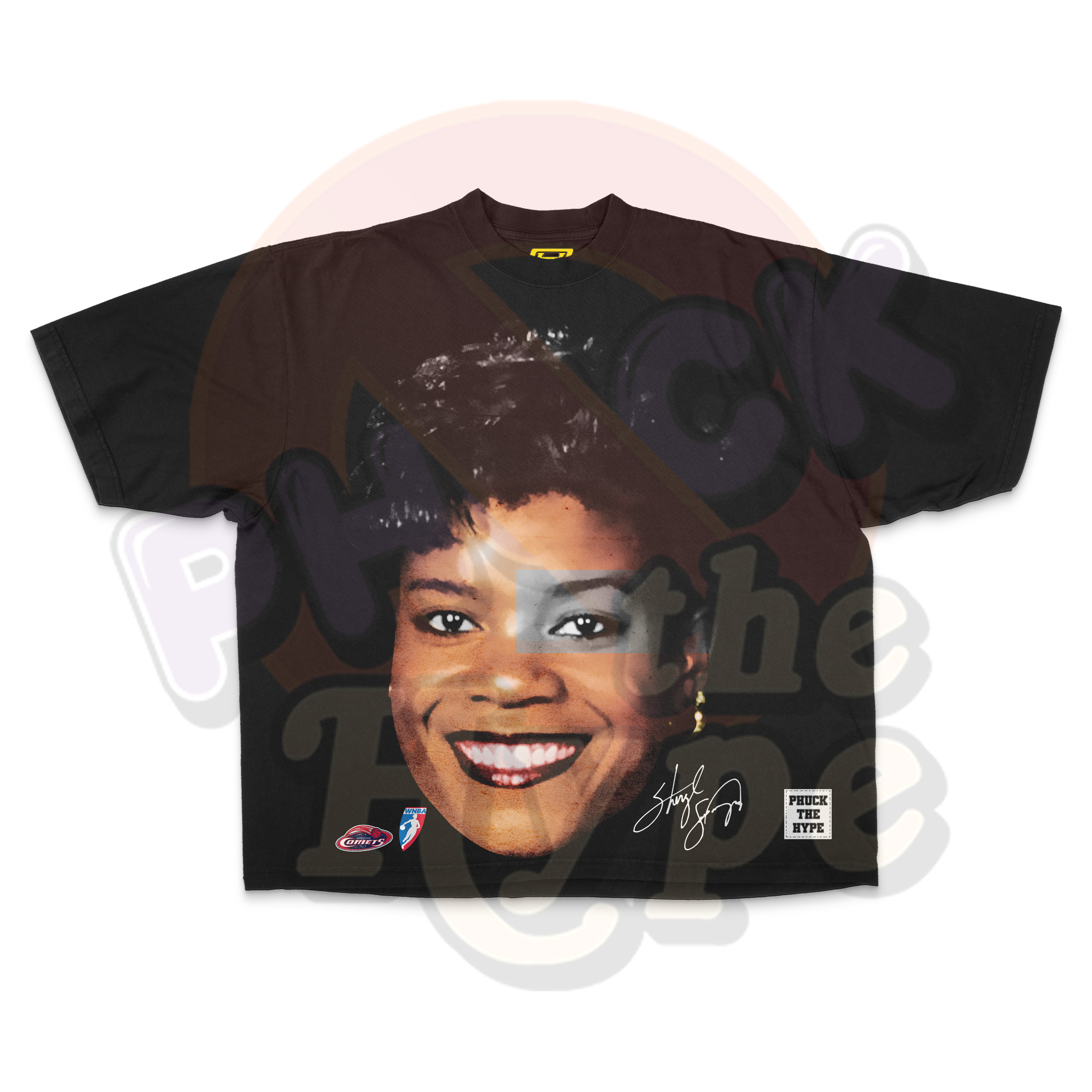 "Sheryl Swoopes" [Houston Comets] OVERSIZE - Tee